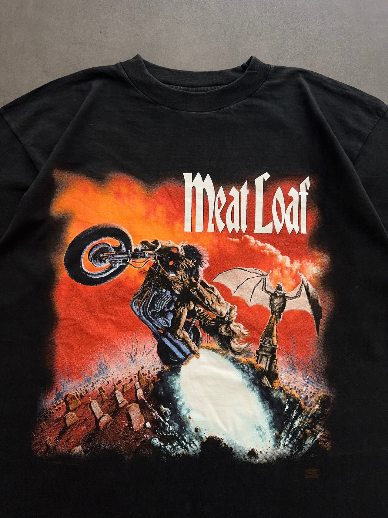 1990s Meat Loaf tour tee (L)