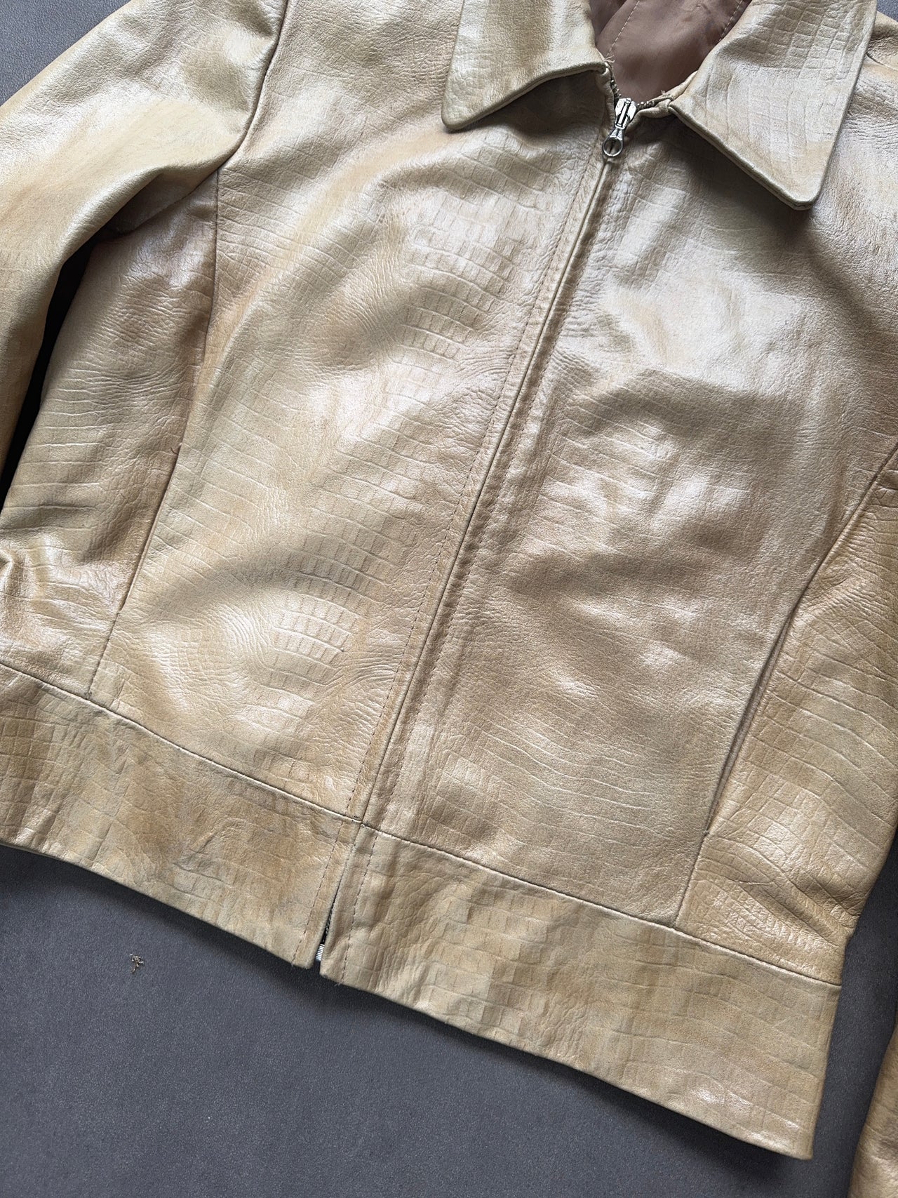 1990s Leather Jacket (S)