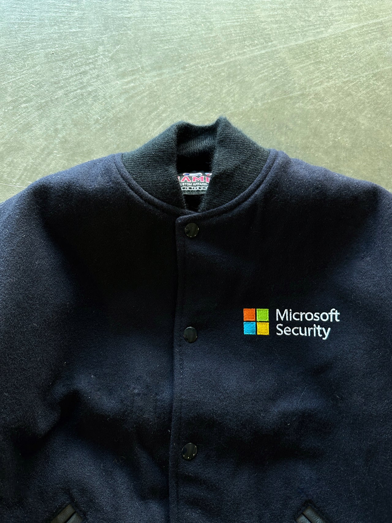 00s Microsoft varsity jacket (S)