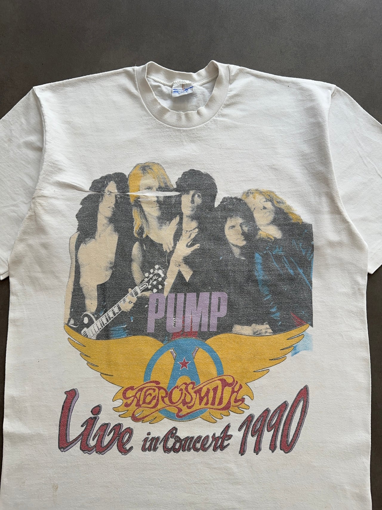 1990s Aerosmith Skid Row tee (L)