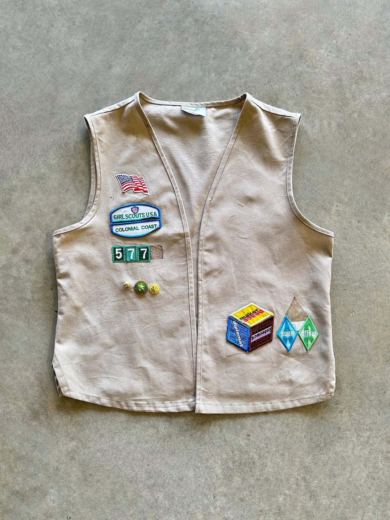 2000s scout vest (M)