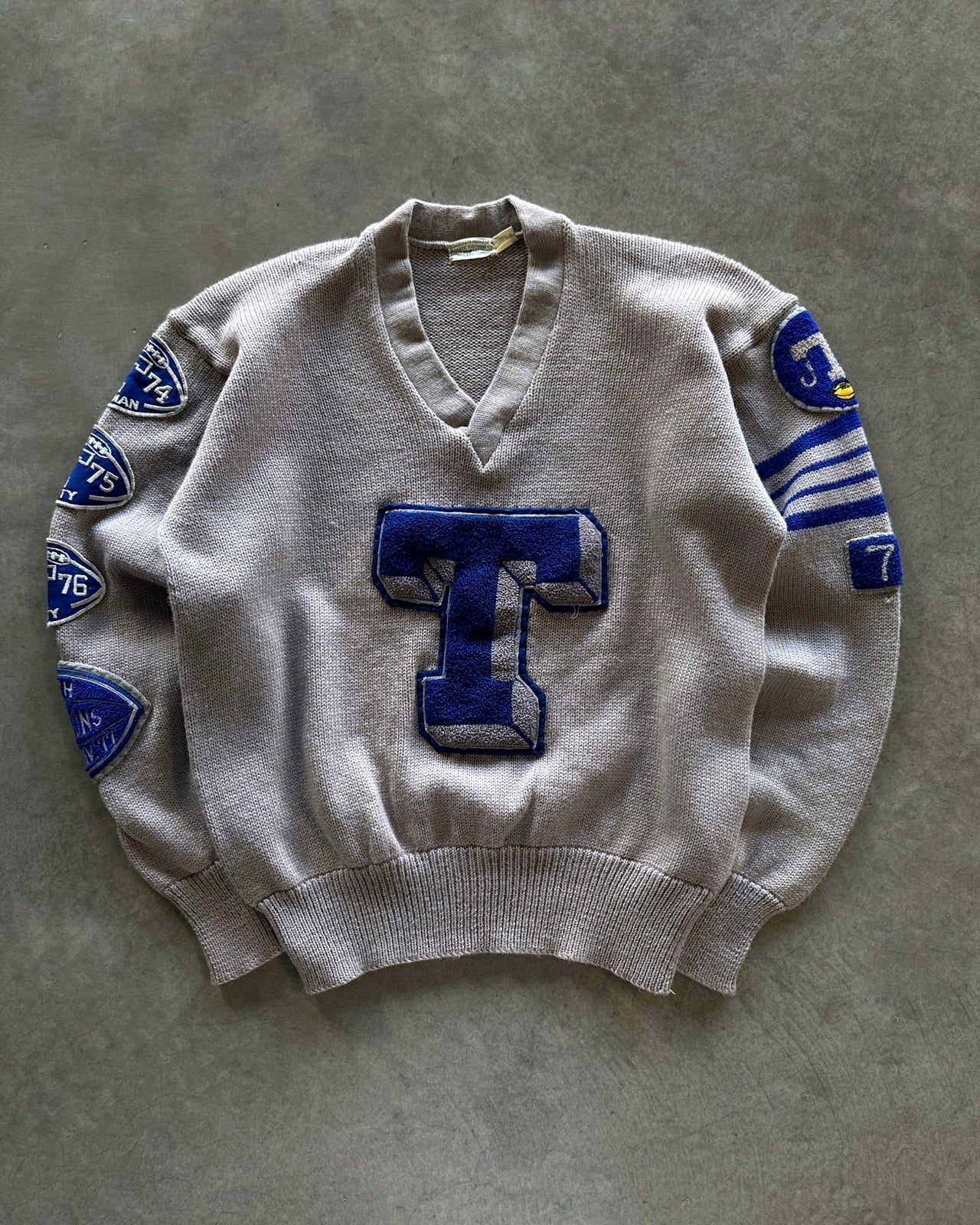 1970s Letterman jumper (M)