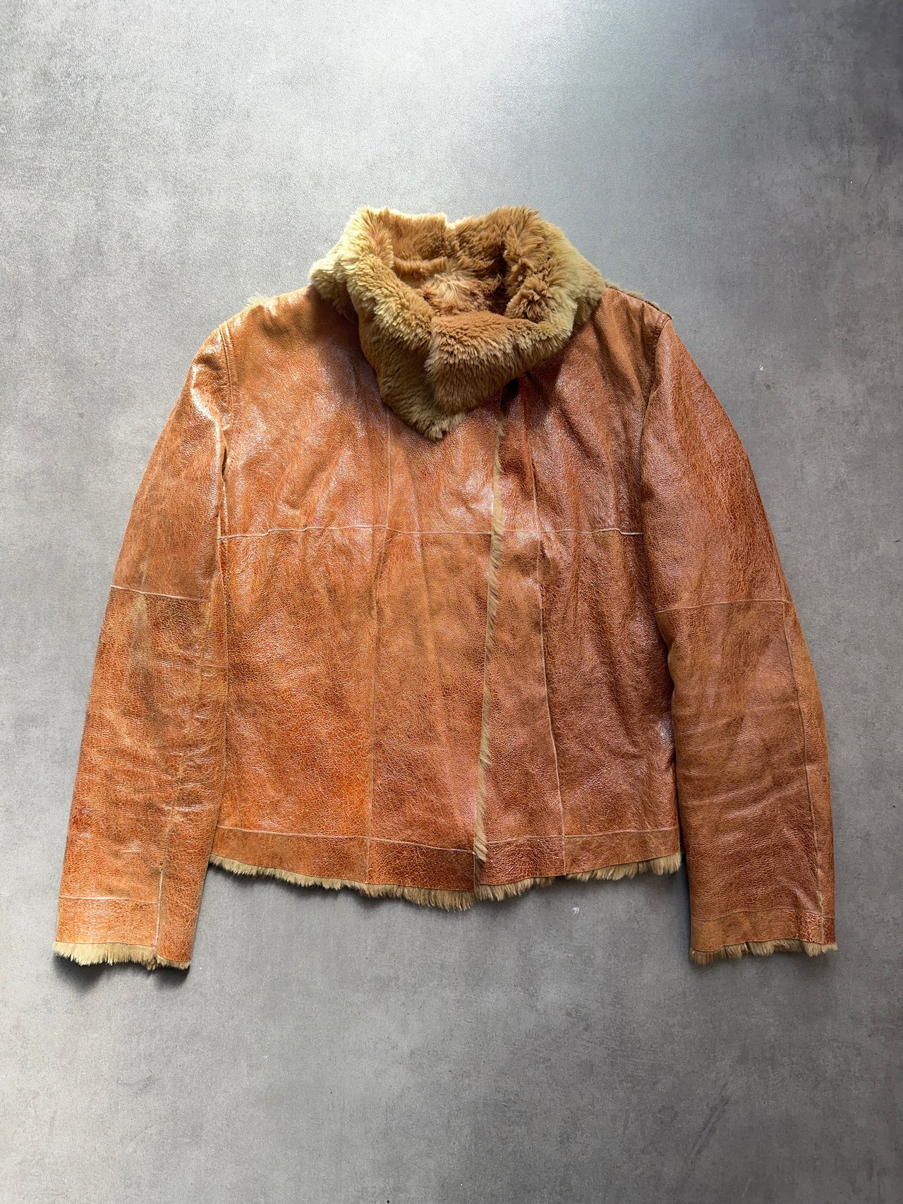 1990s Leather Jacket (S)