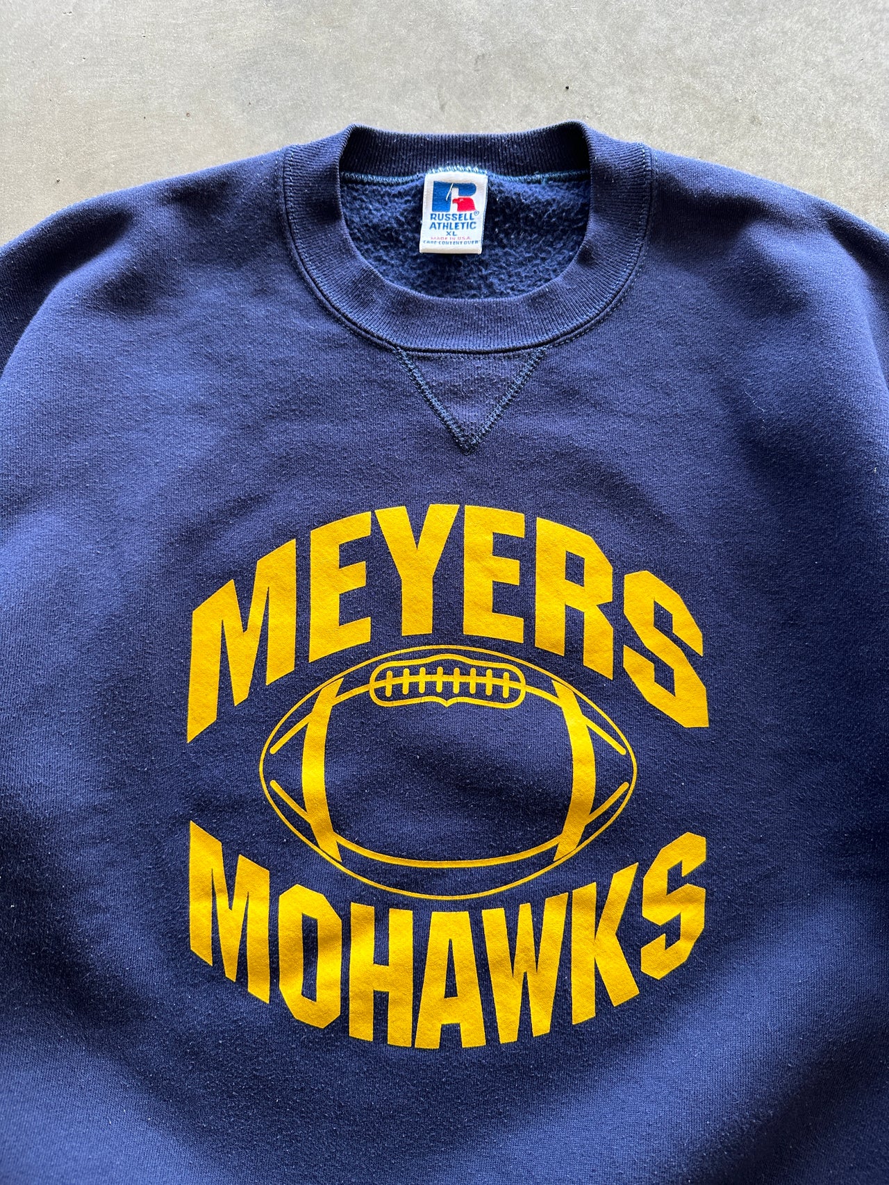 1990s Russell Athletic graphic crewneck (XL)