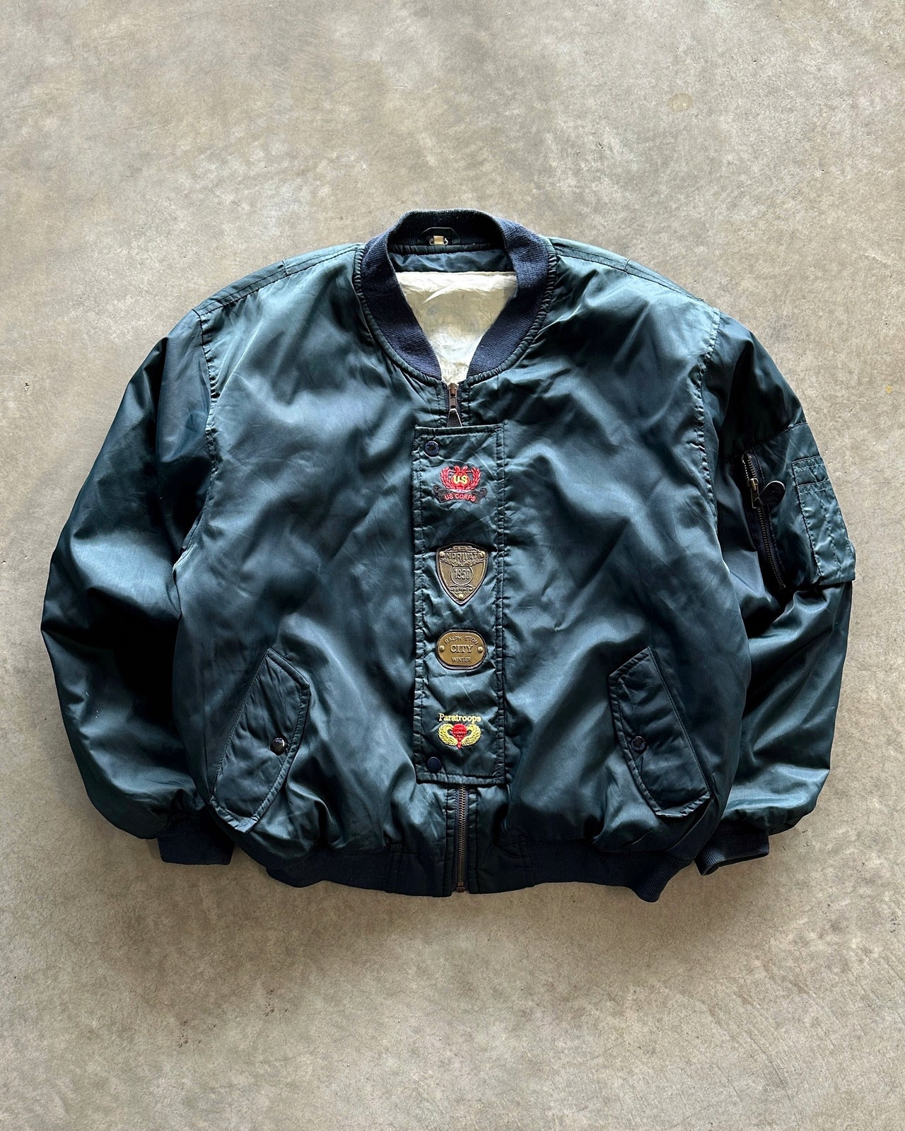 1990s US corps MA1 bomber (L)