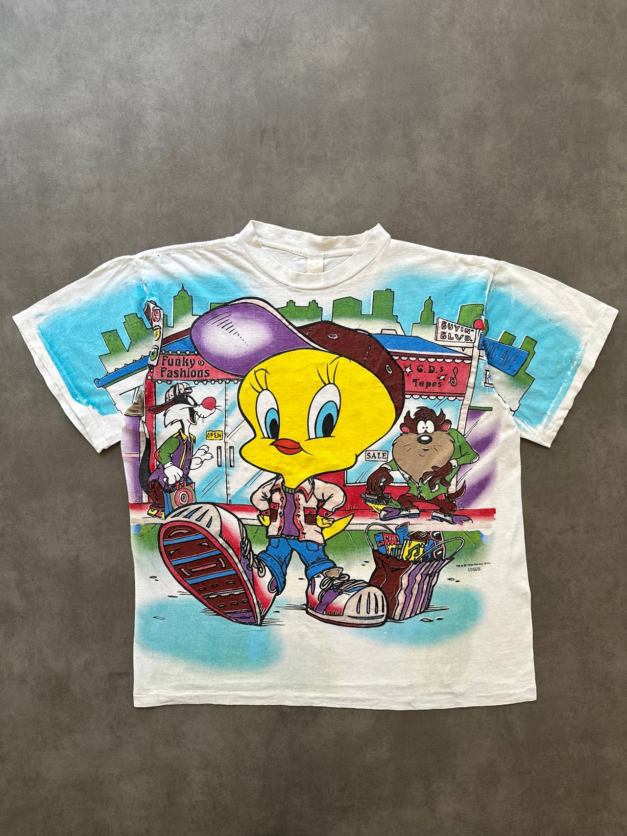 1990S TWEETY LIFE'S SO COOL TEE (L)