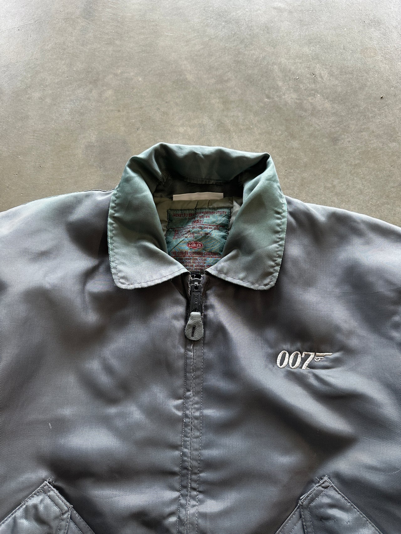 1990s MA1 007 bomber jacket (L)