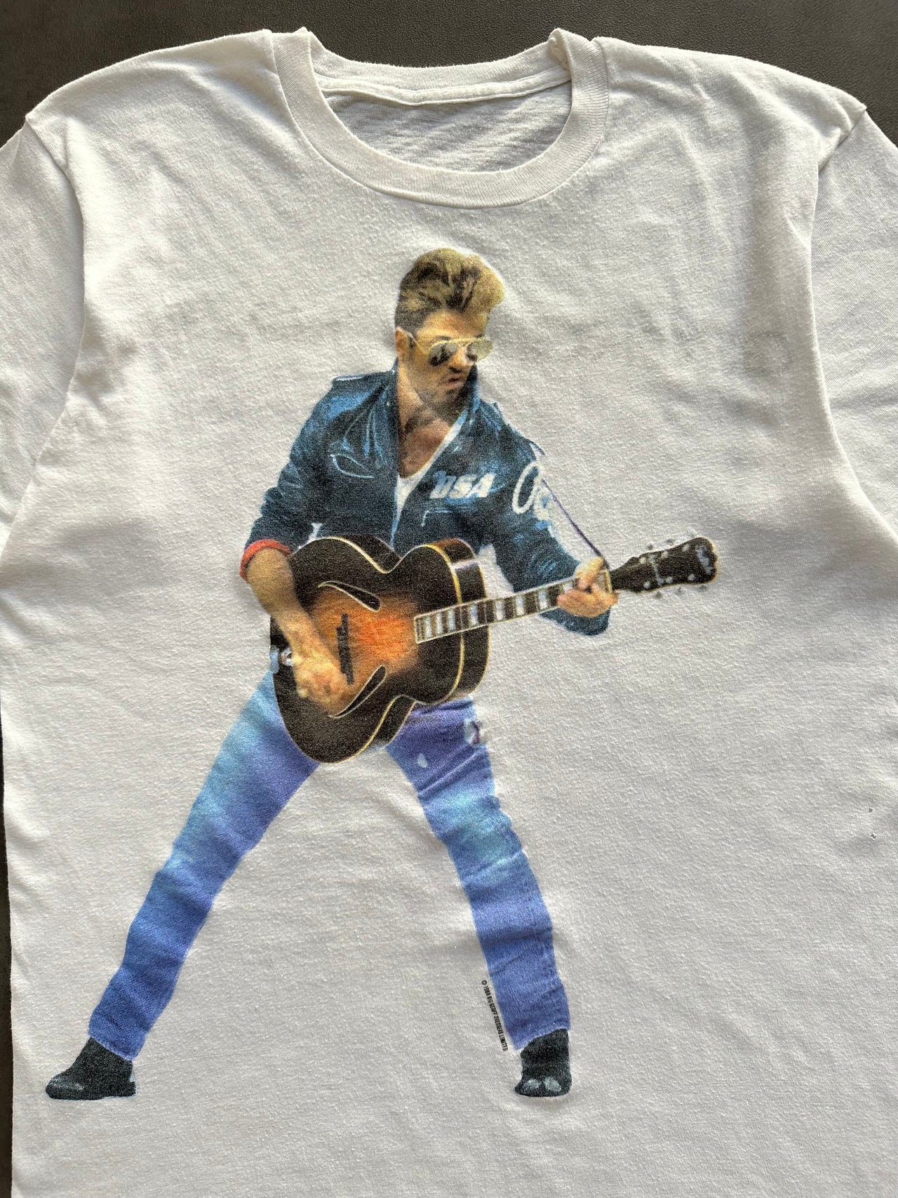 1980s George Michael tee (L)
