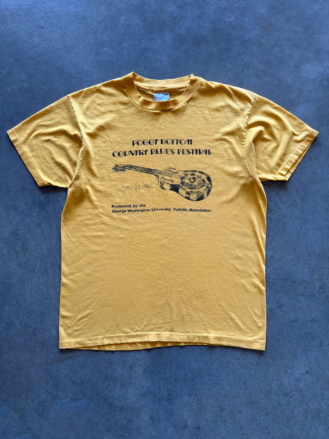 1980s Country blues festival tee (L)