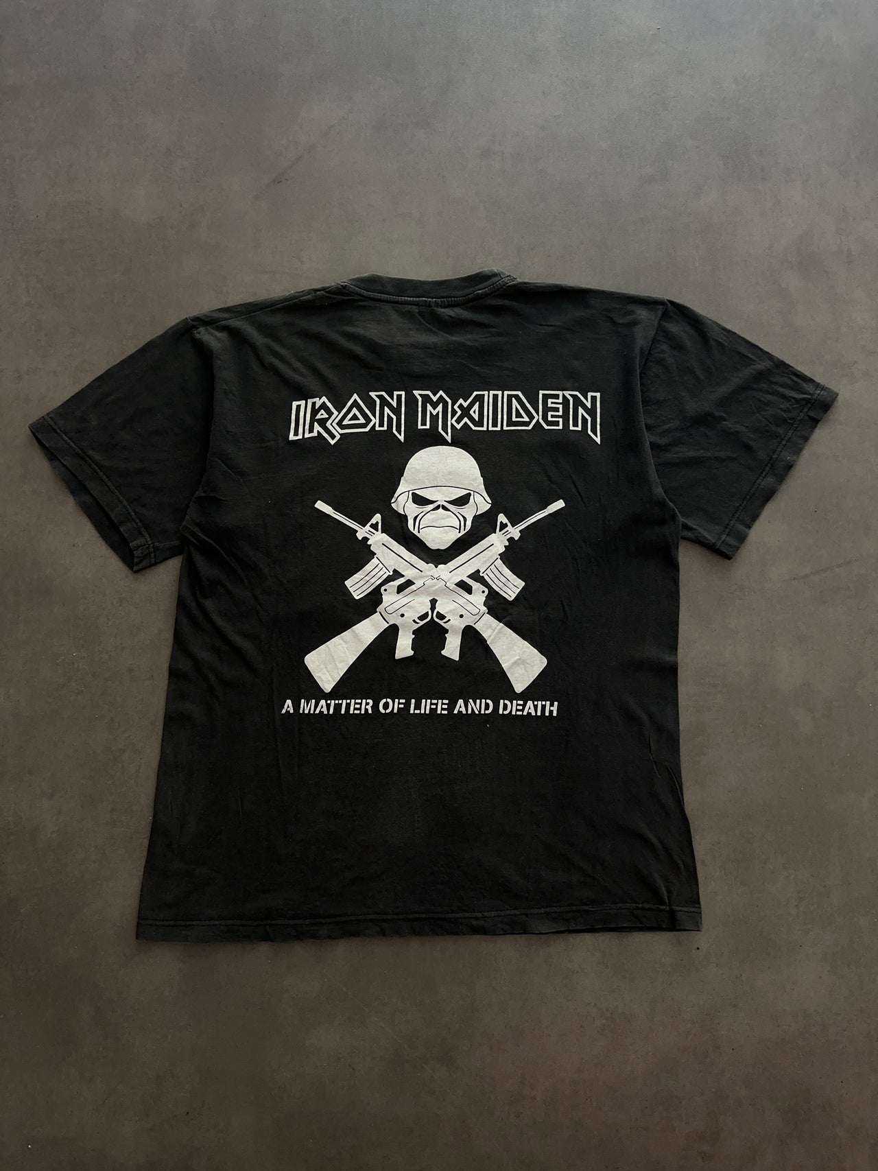 2000s Iron Maiden a matter of life and death tee (L)