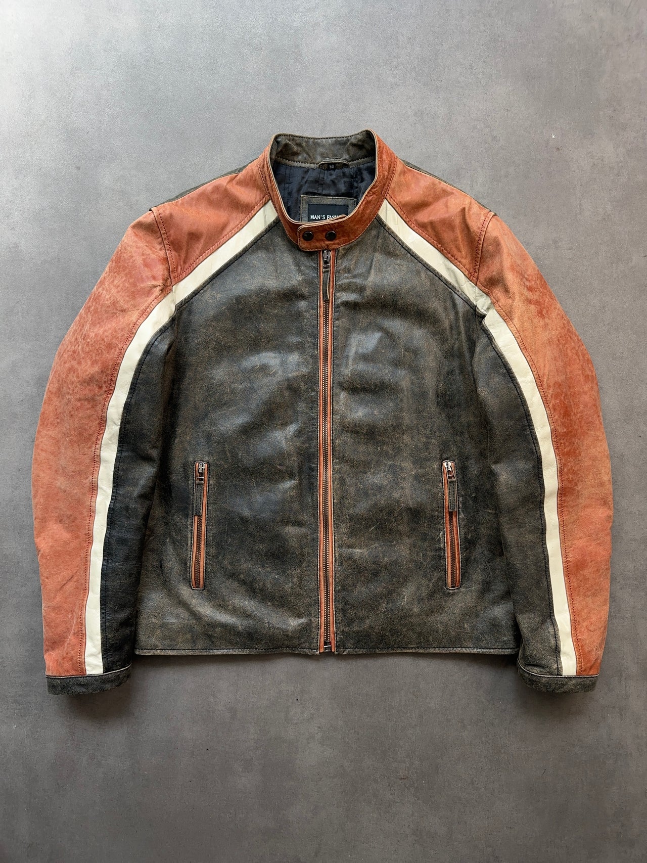 1990s motorcycle jacket (L)