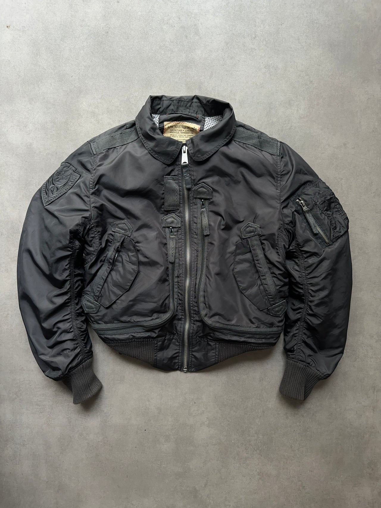 2000s Alpha bomber jacket (M)