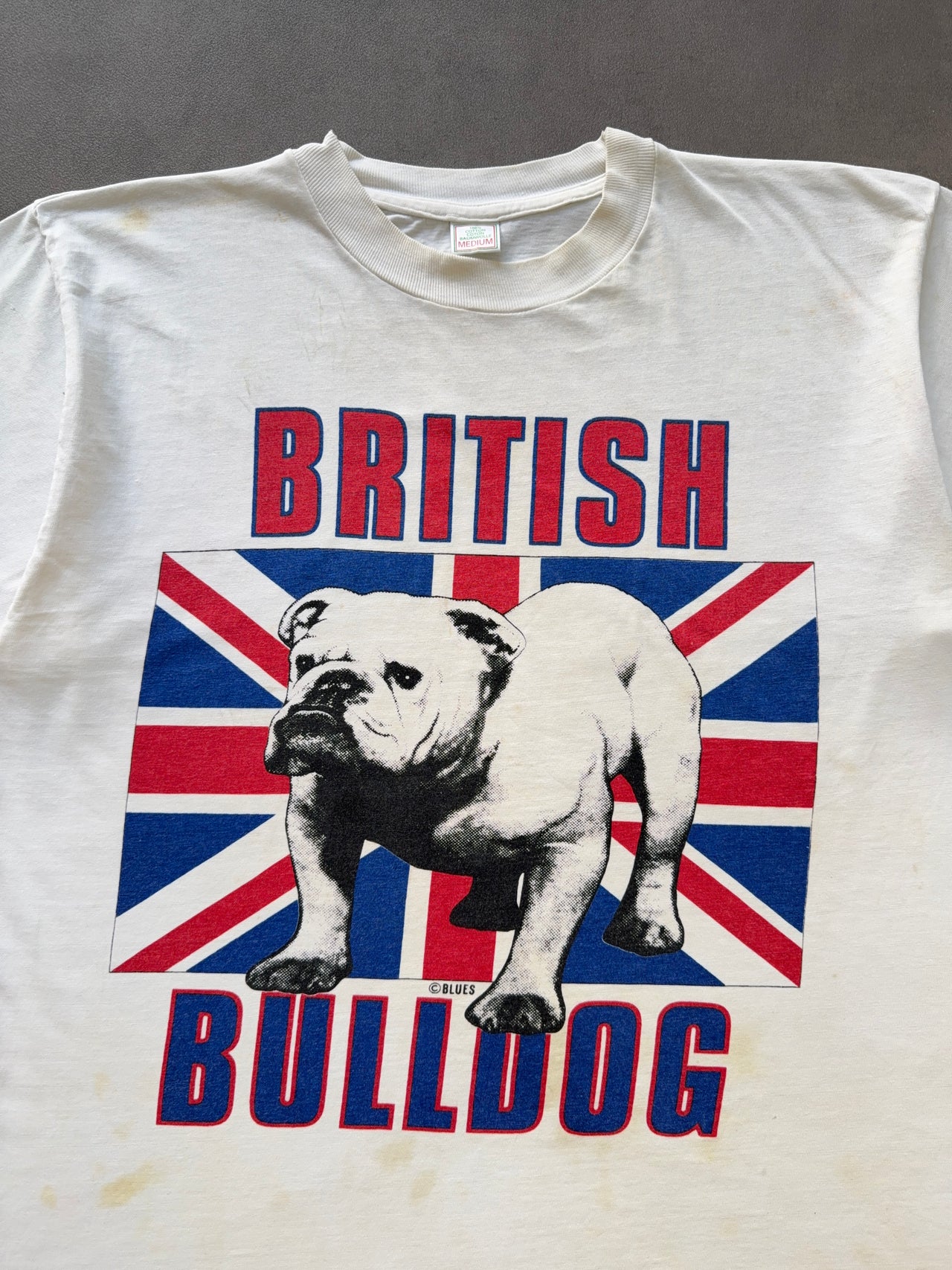 1980s British bulldog tee (M)
