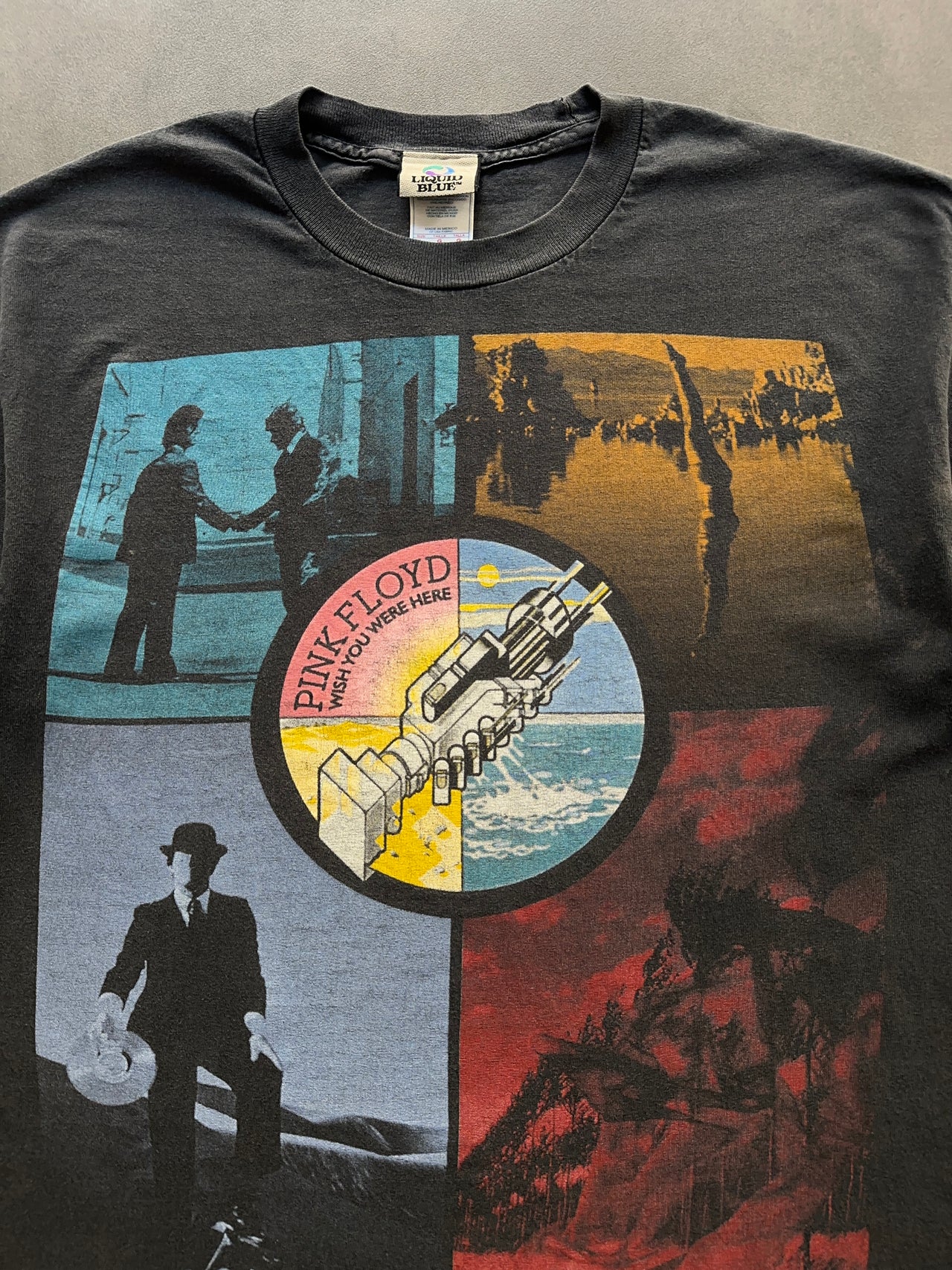 1990s Pink Floyd faded tee (L)