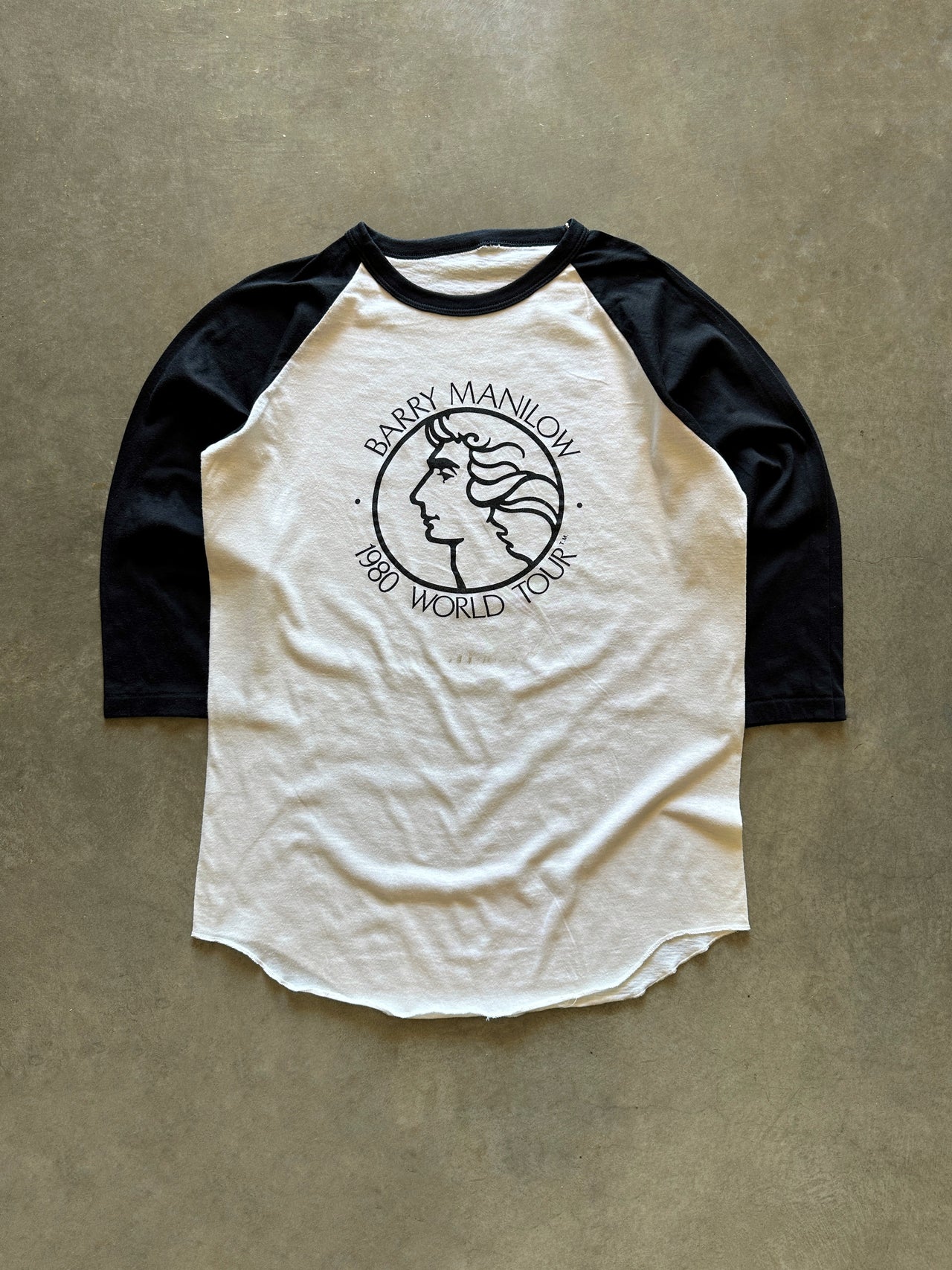 1980s Barry Manilow longsleeve (M)