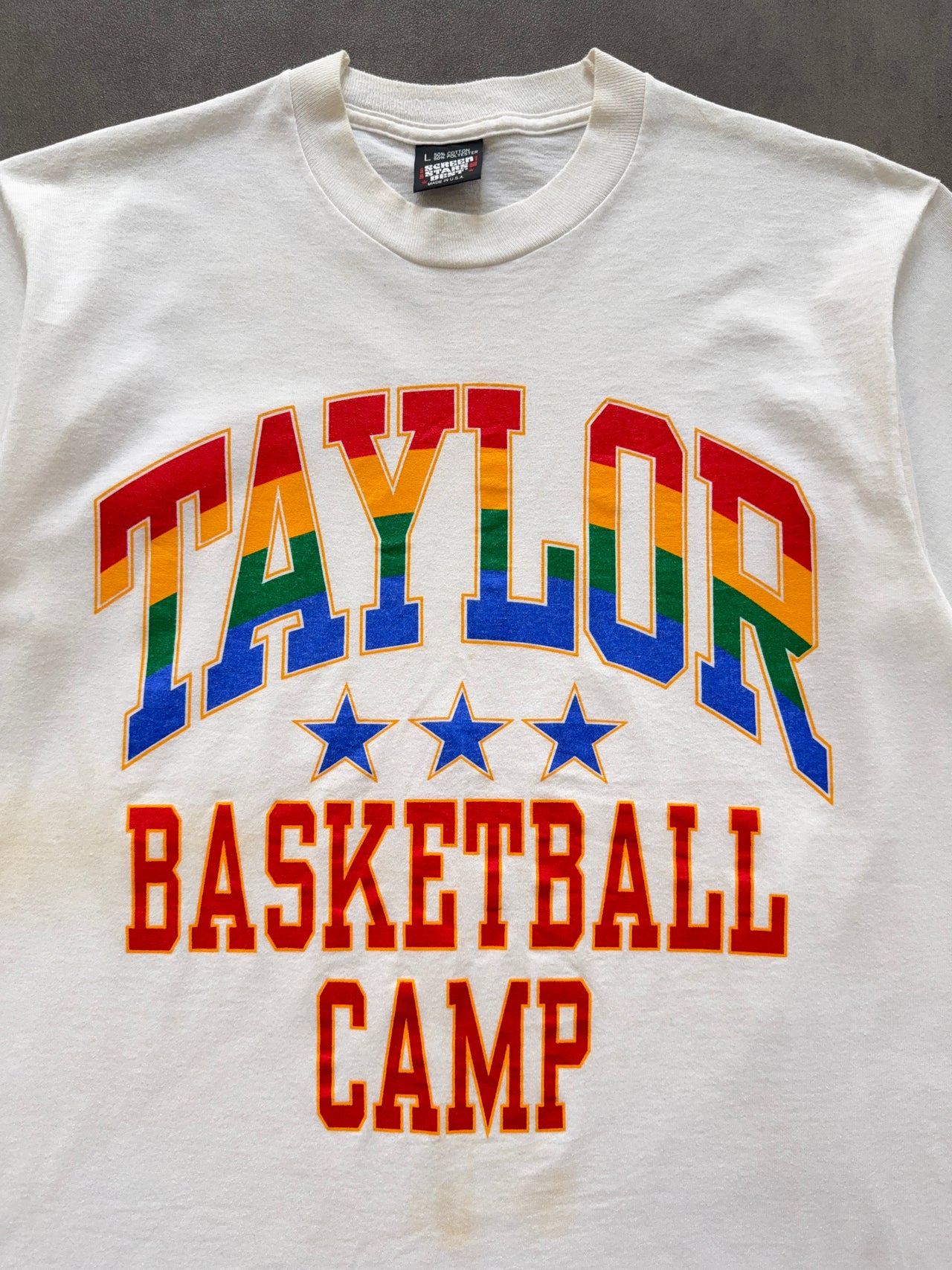 1990s Basketball Camp tee (L)