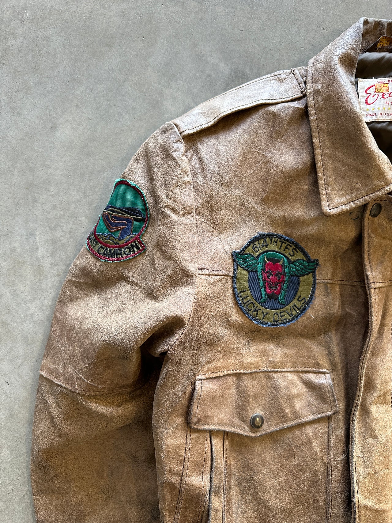 1980s type G1 leather Jacket (M)