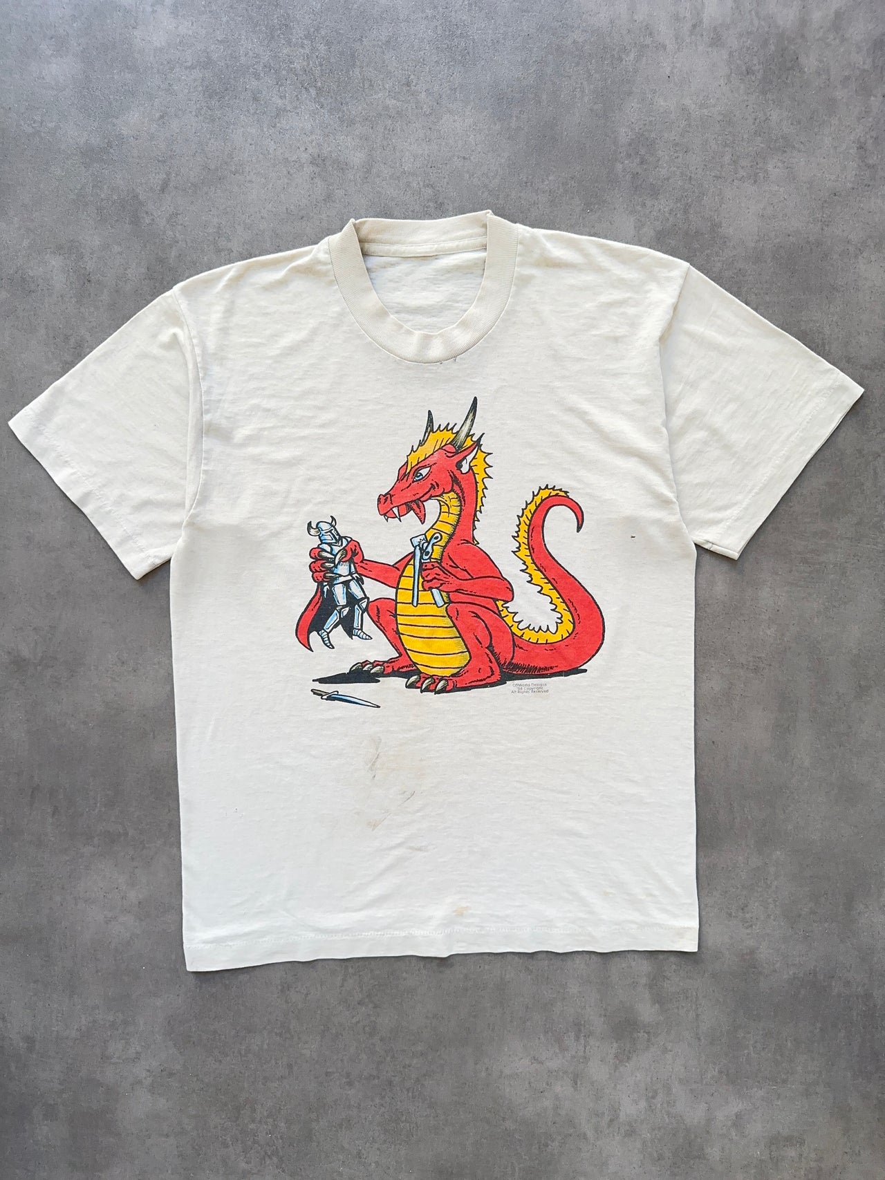 1990s Red Dragon tee (M)