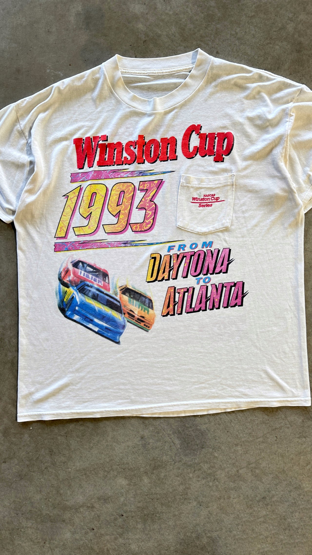 90s Nascar single stitch tee (XL)