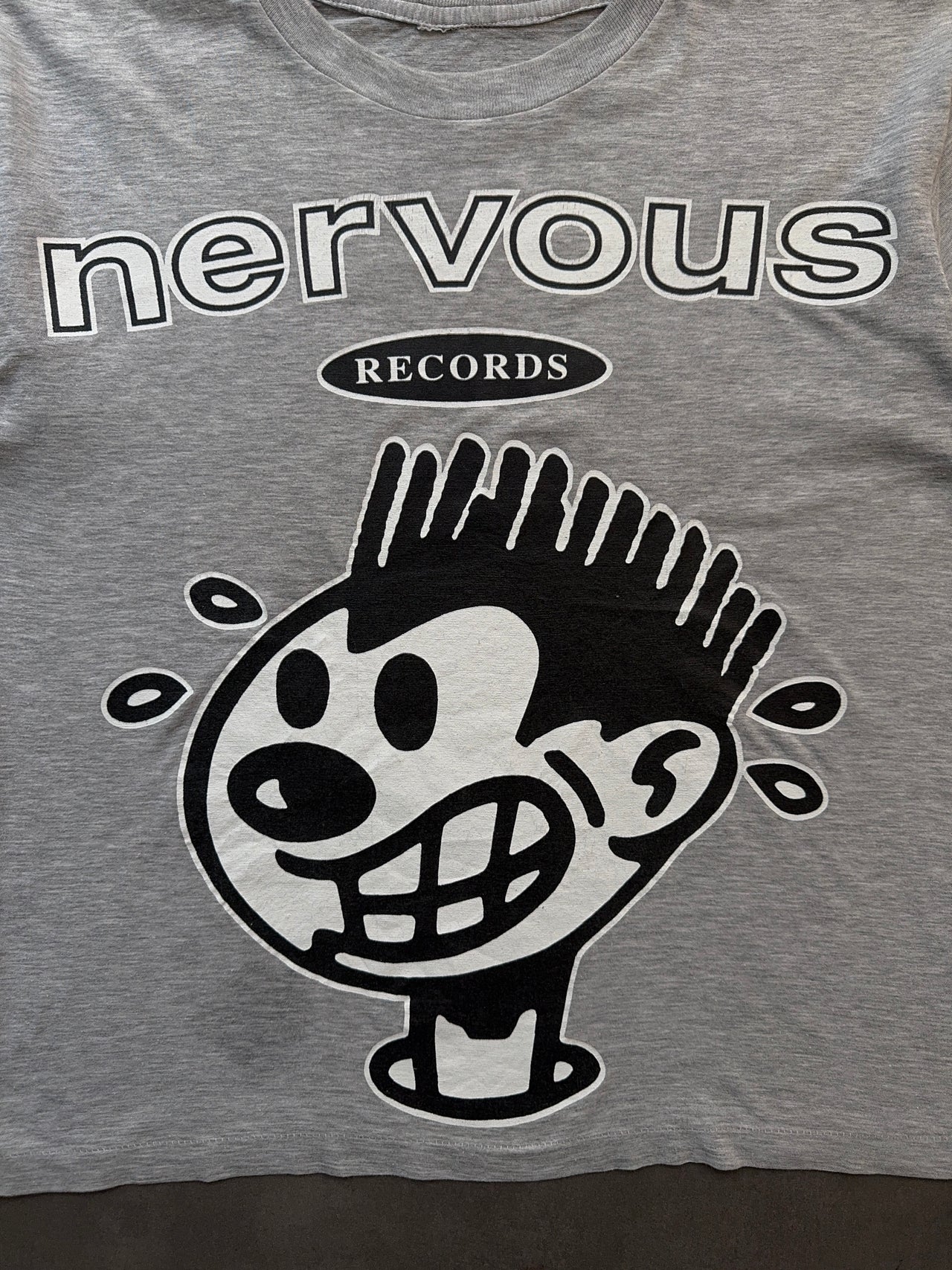 1990s Nervous records tee (M)