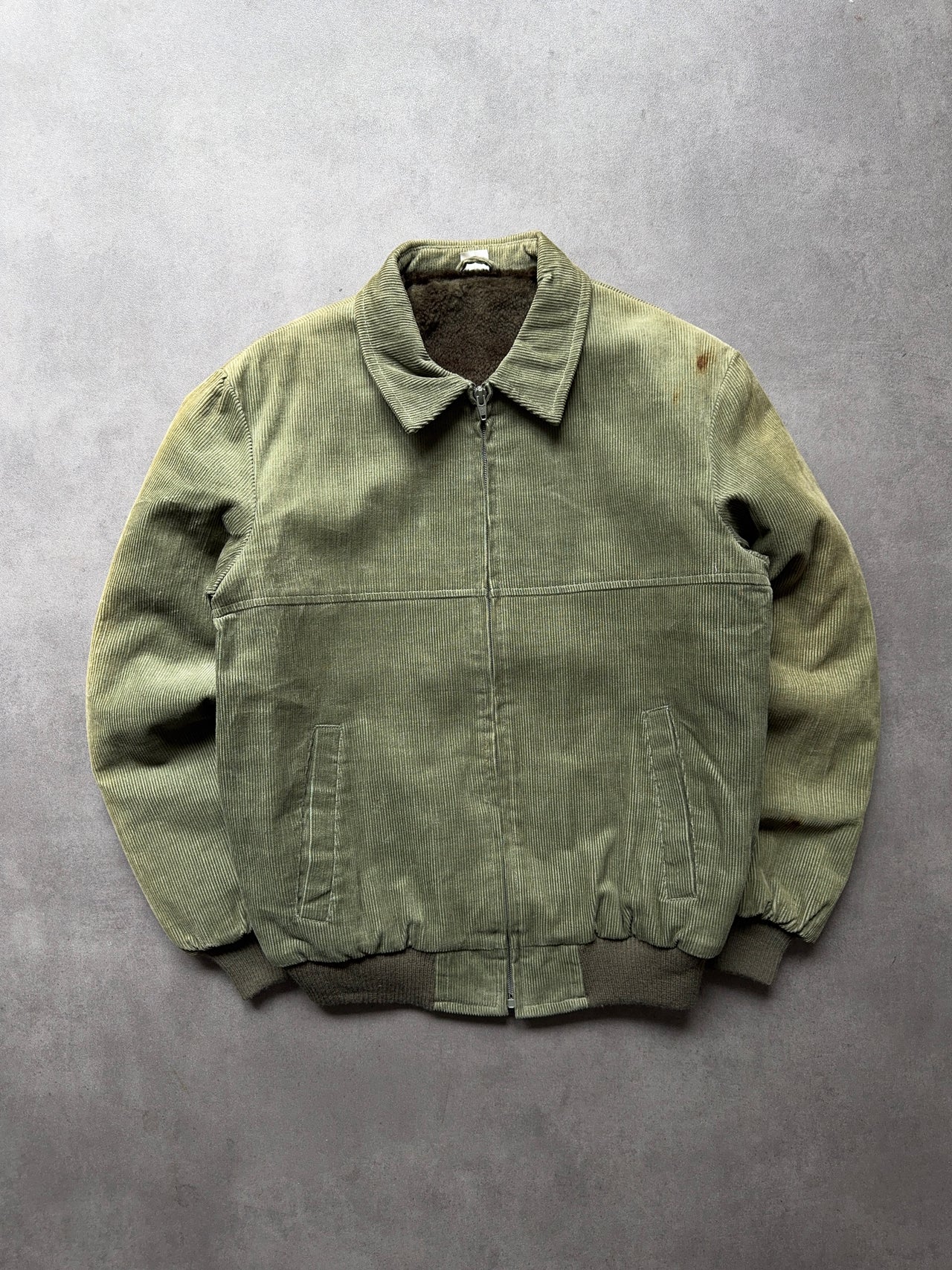 1990s corduroy bomber Jacket (M)