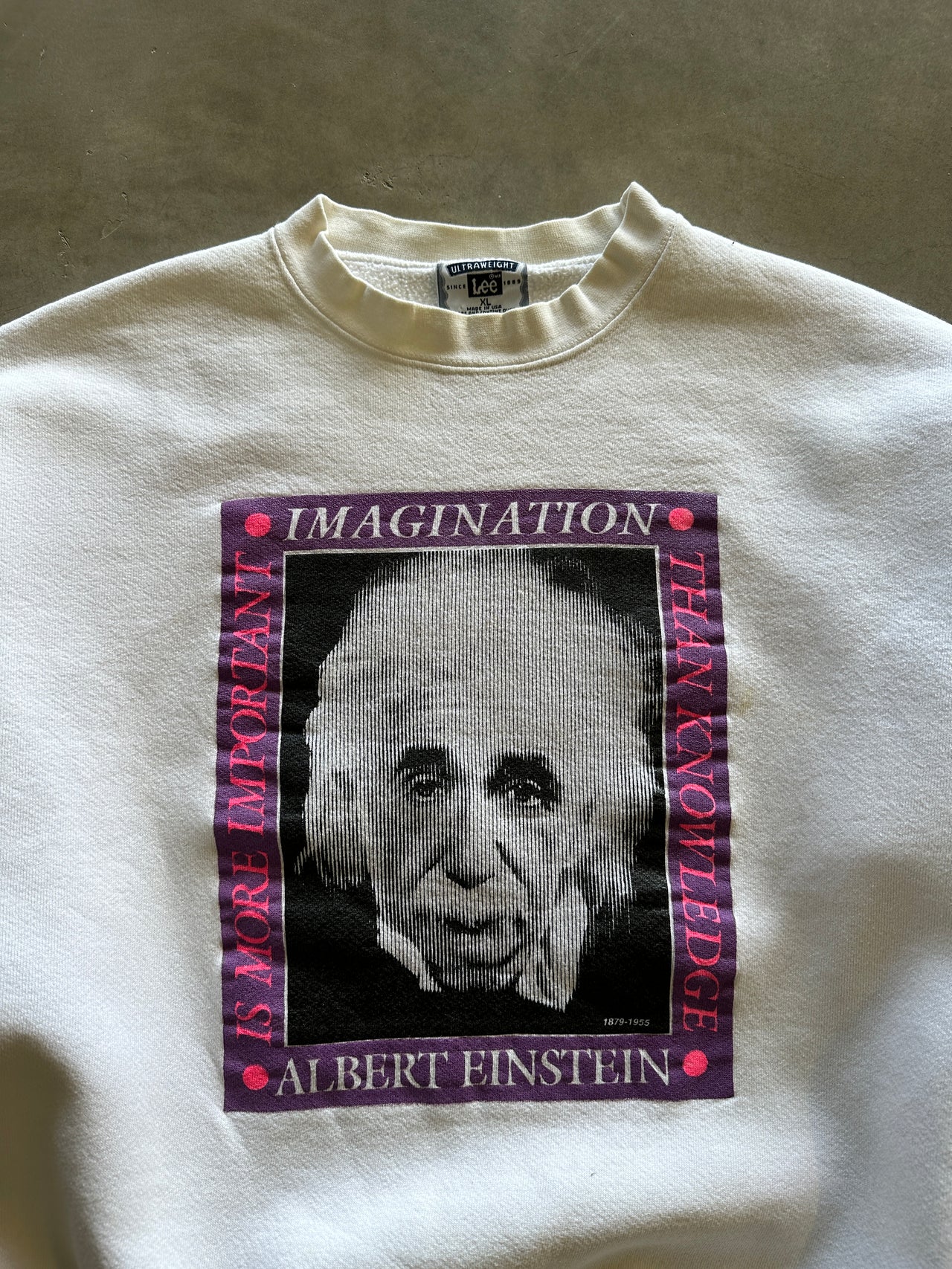 1990s LEE Einstein crewneck (XL)