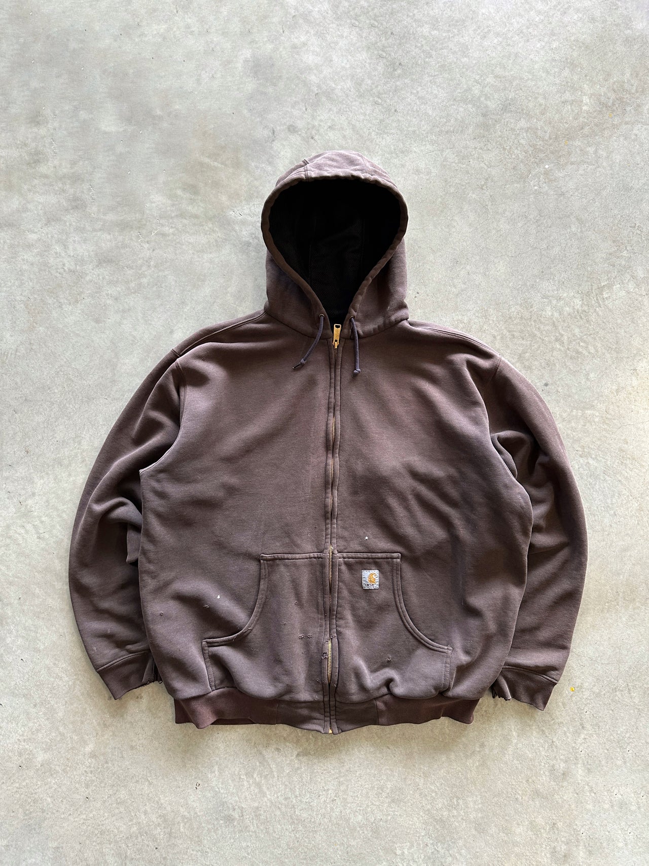 1990s Carhartt zip hoodie (XXL)