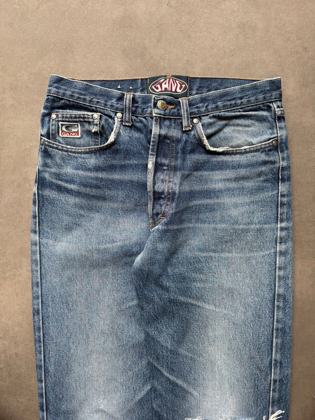 2000s Faded denim W32 L34