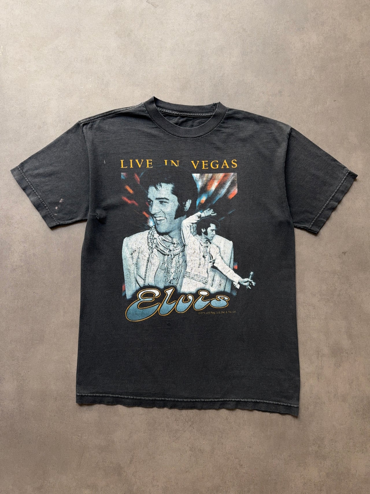 1990s Elvis Faded tee (M)