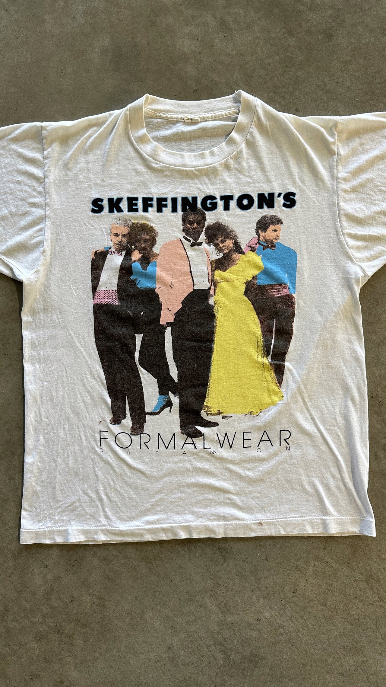 80s Skeffington's single stitch tee (M)