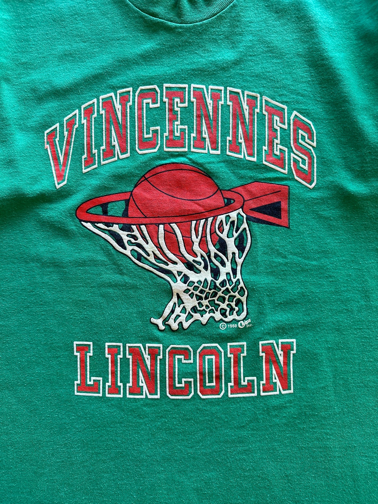 1980s Vincennes Lincoln tee (L)