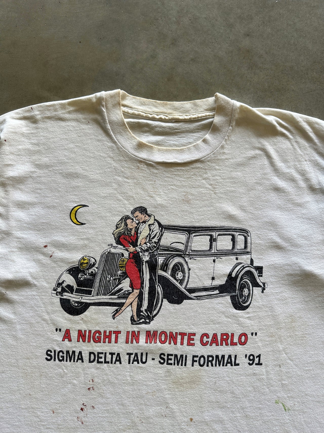 1990s "A night in Montecarlo" tee (L)