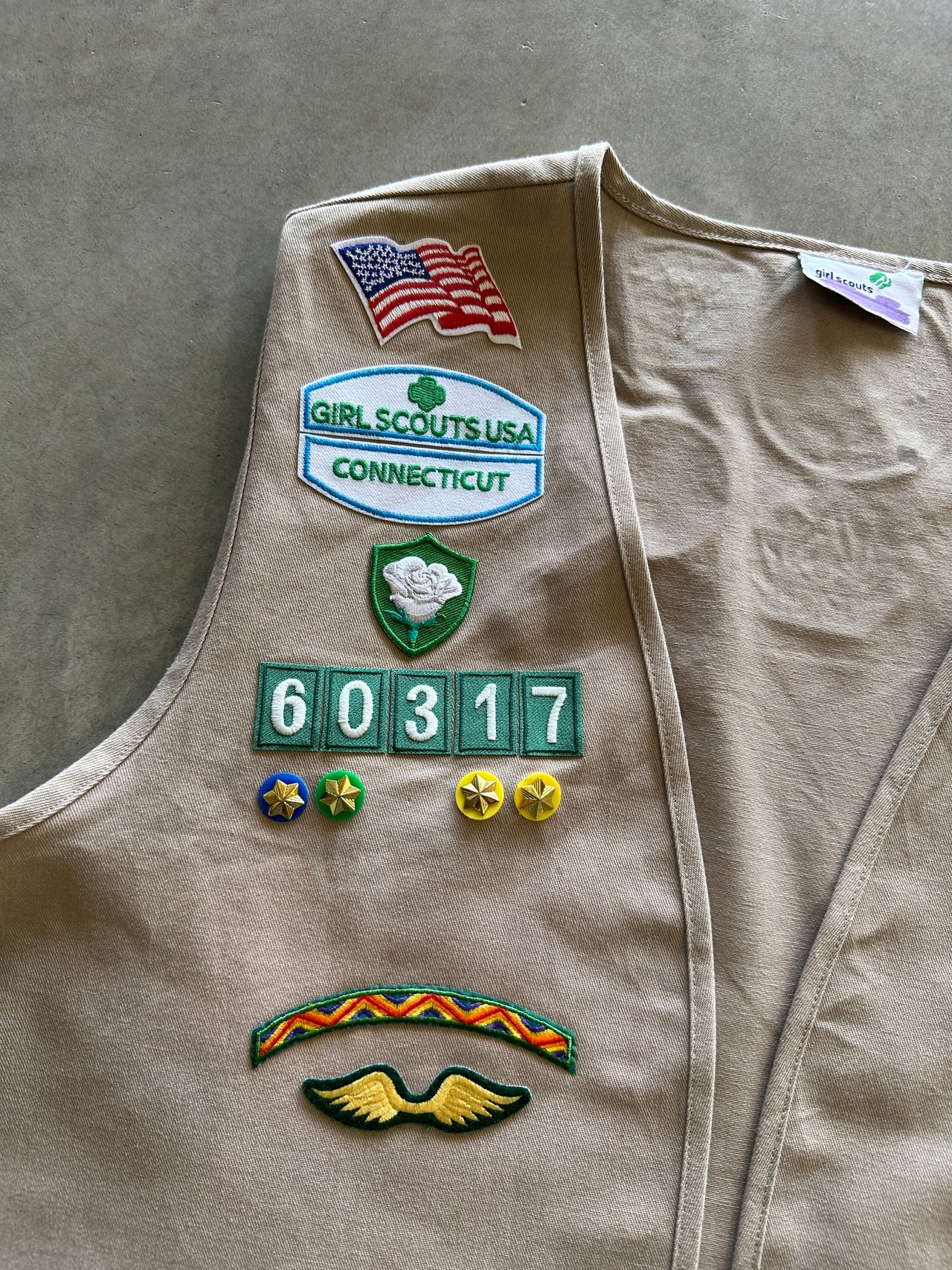 2000s scout vest (M)