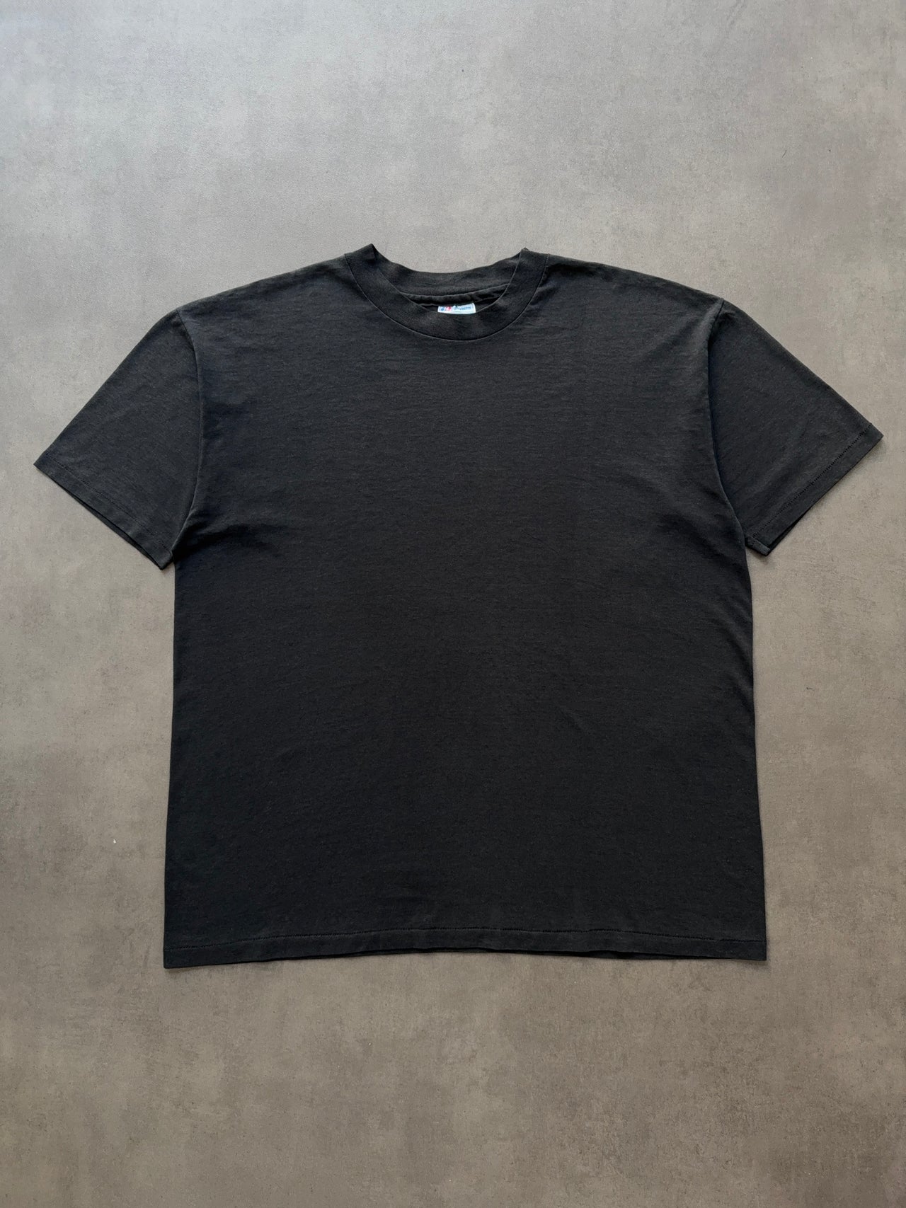 1980s Blank black tee (L)