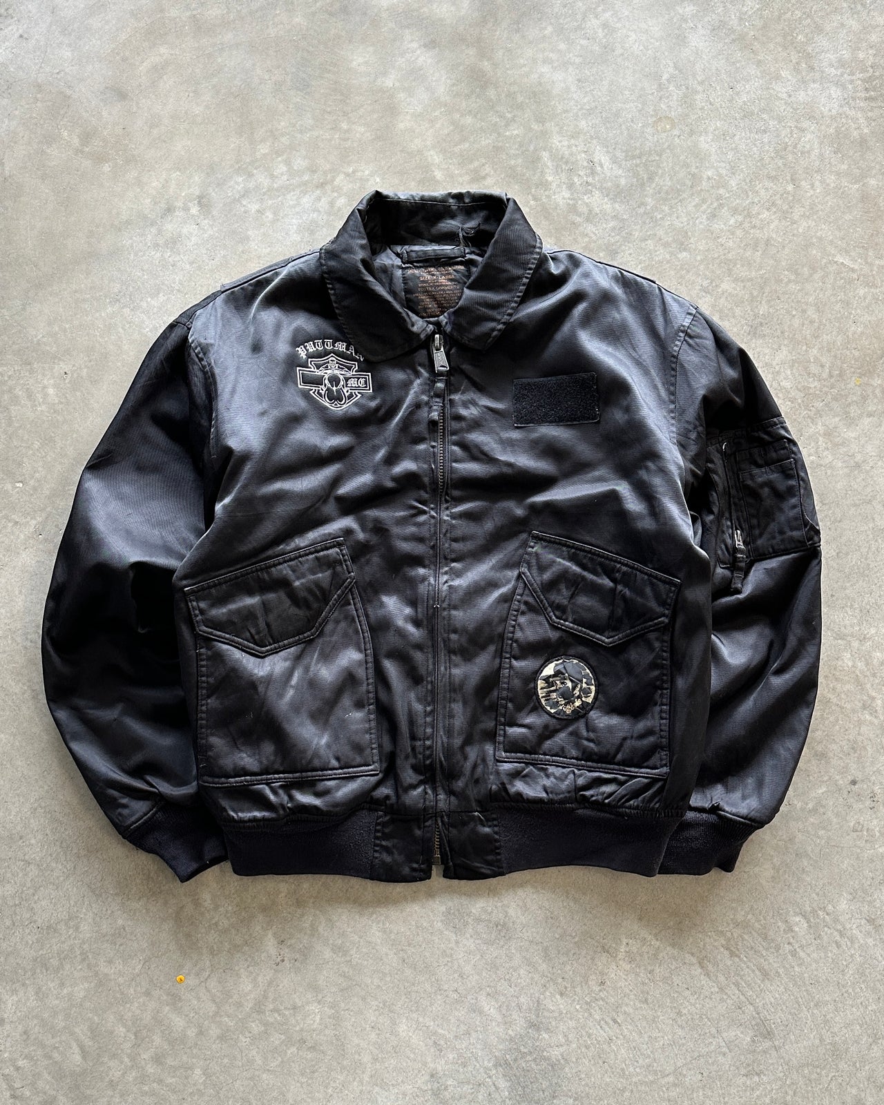 1990s MA2 bomber jacket (XL)