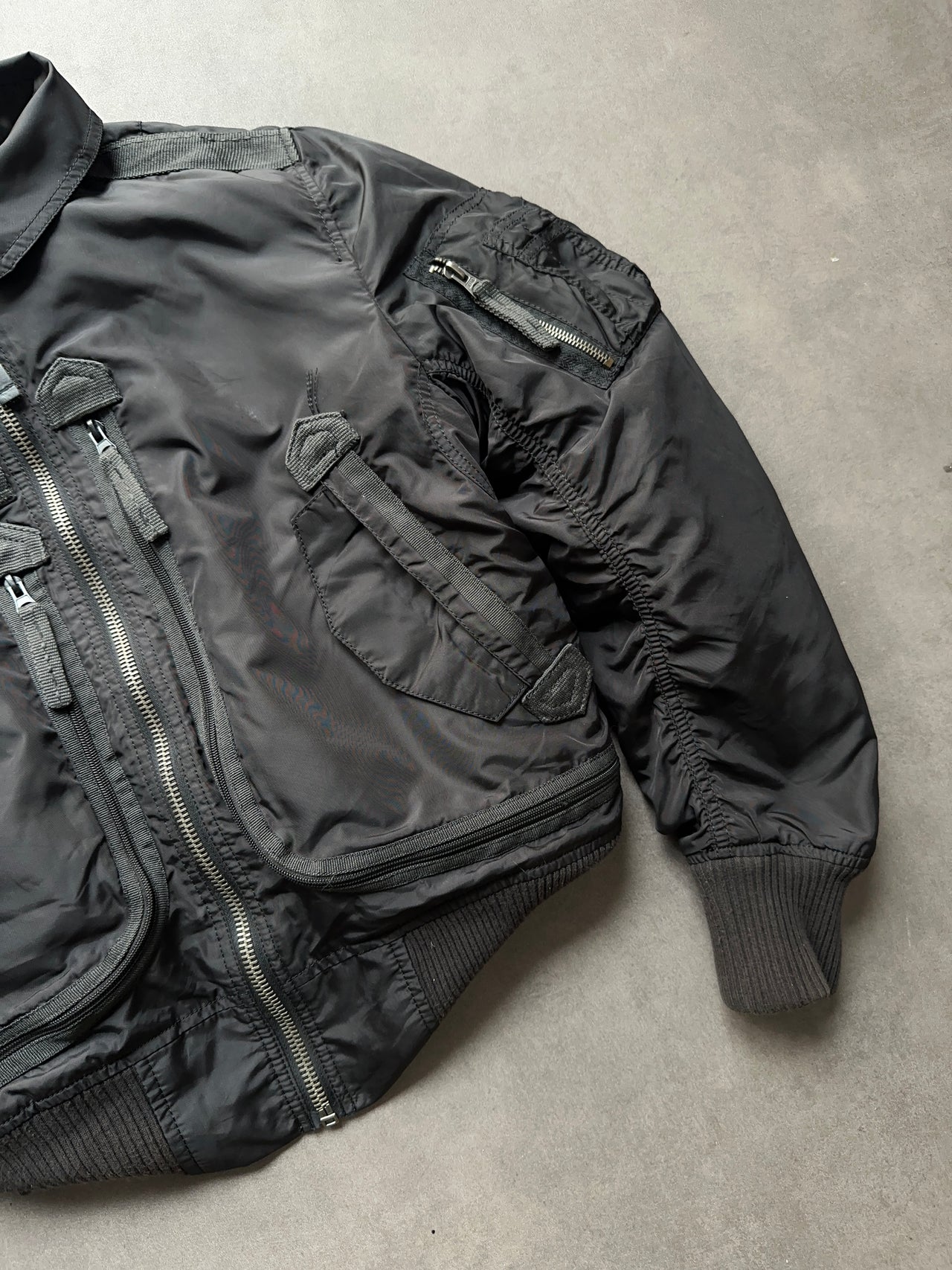 2000s Alpha bomber jacket (M)