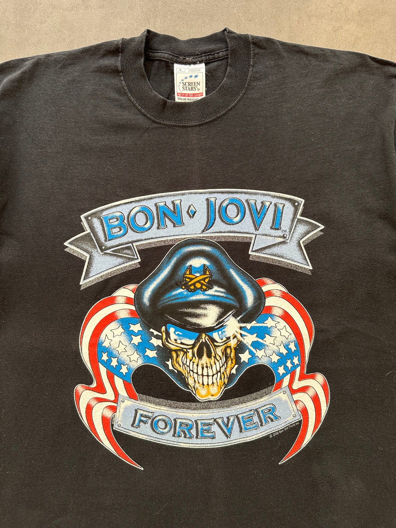2000S BON JOVI TEE (L)