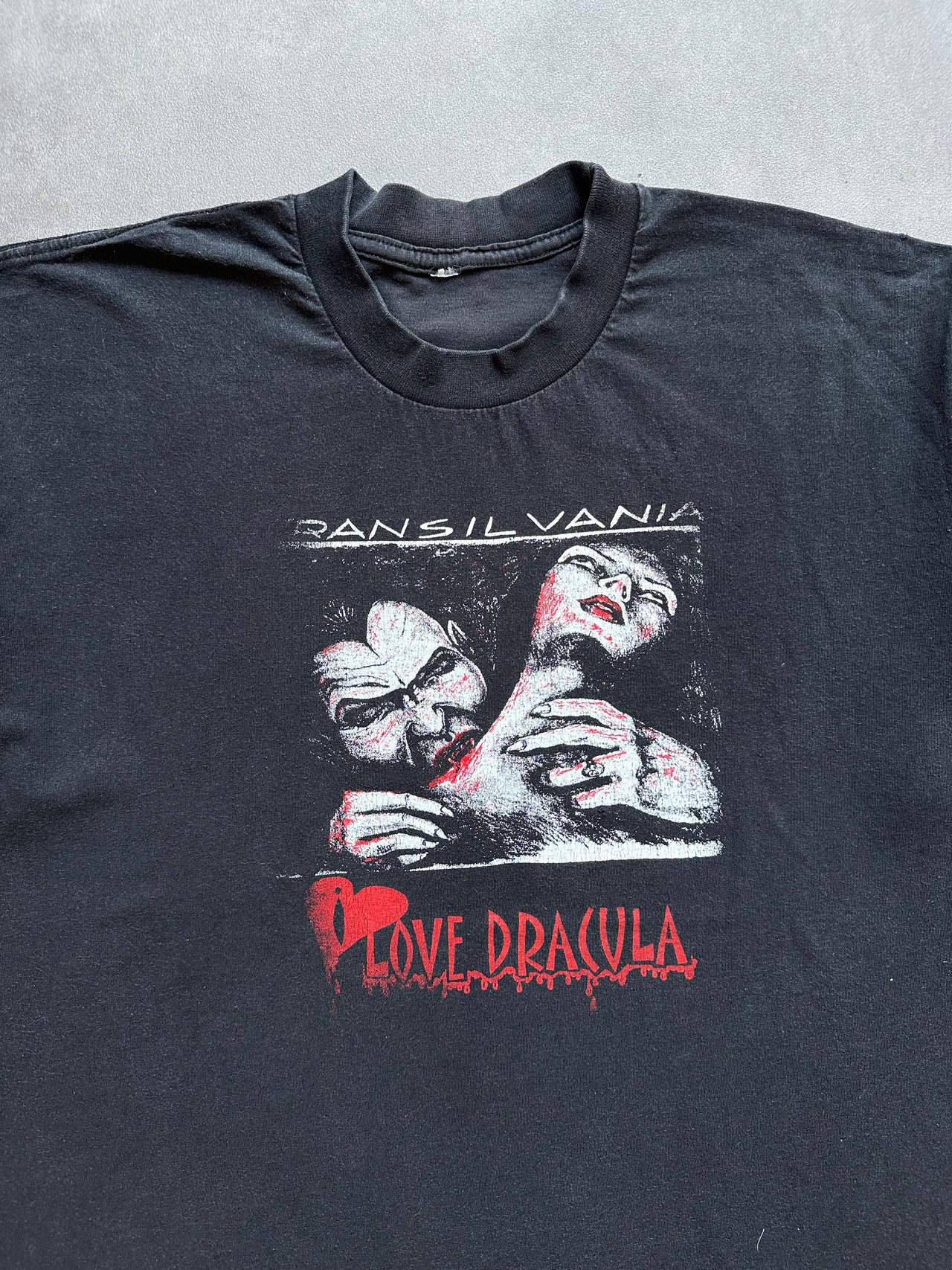 2000S I LOVE DRACULA TEE (L)