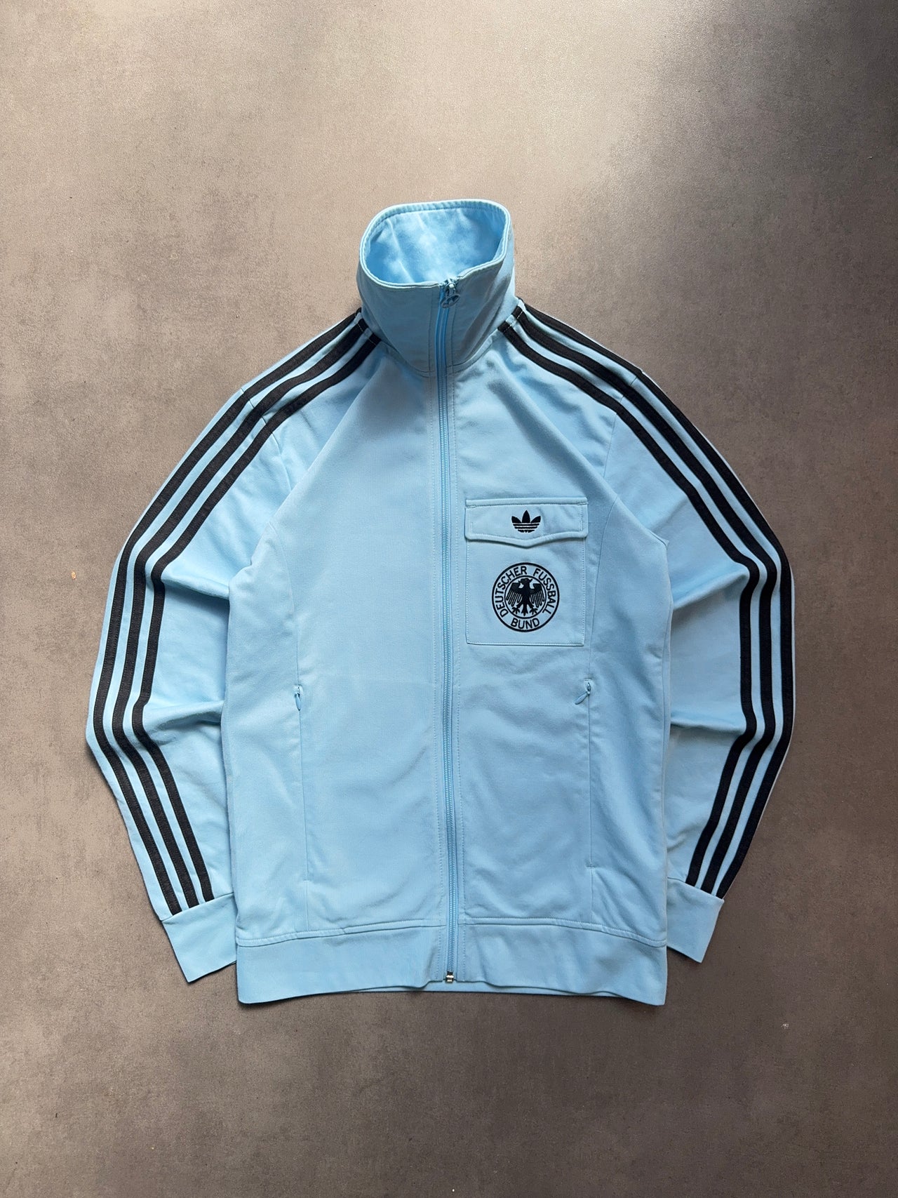 2000s adidas German zip hoodie (S)