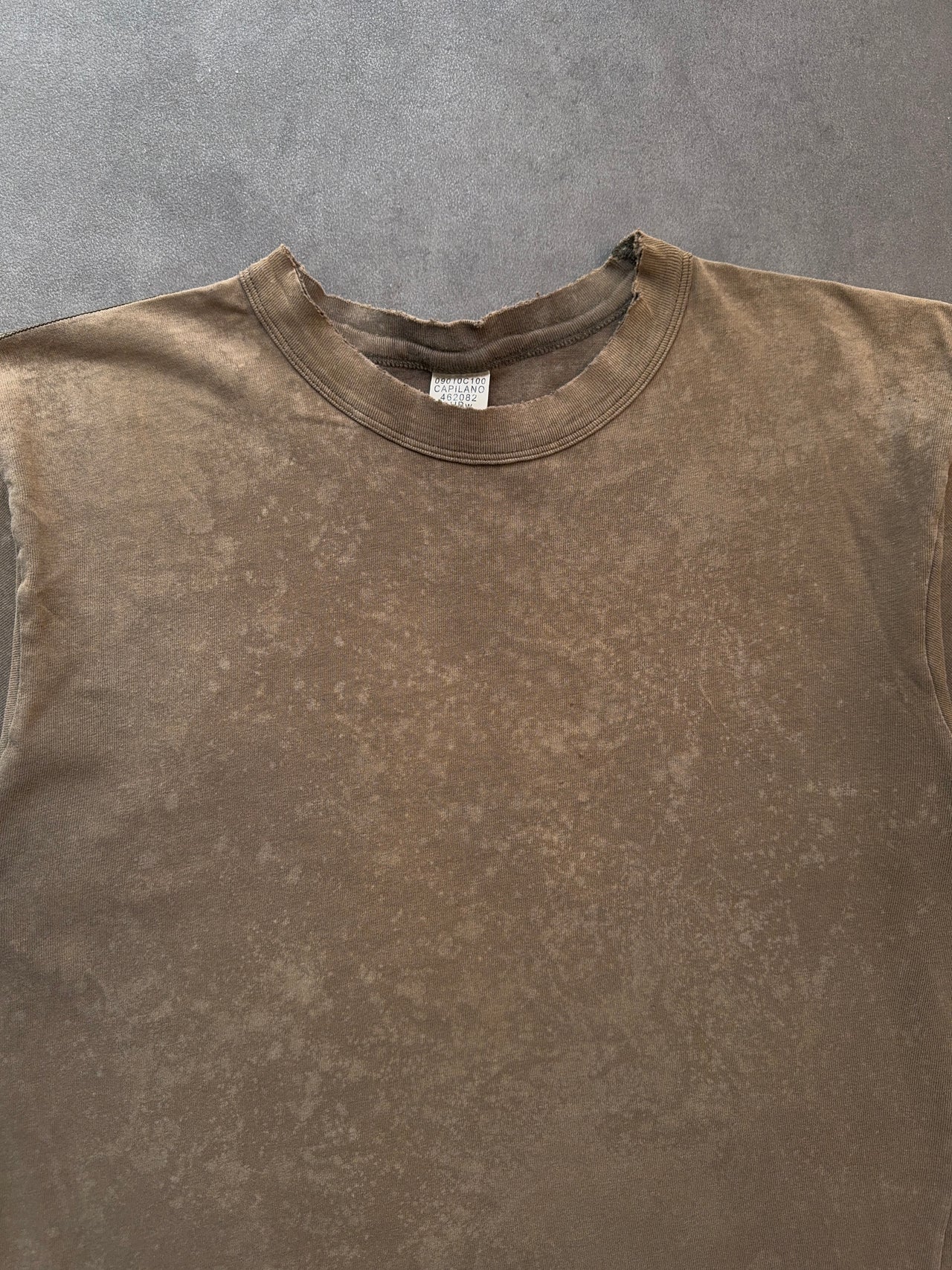 1990s stained blank tee (M)
