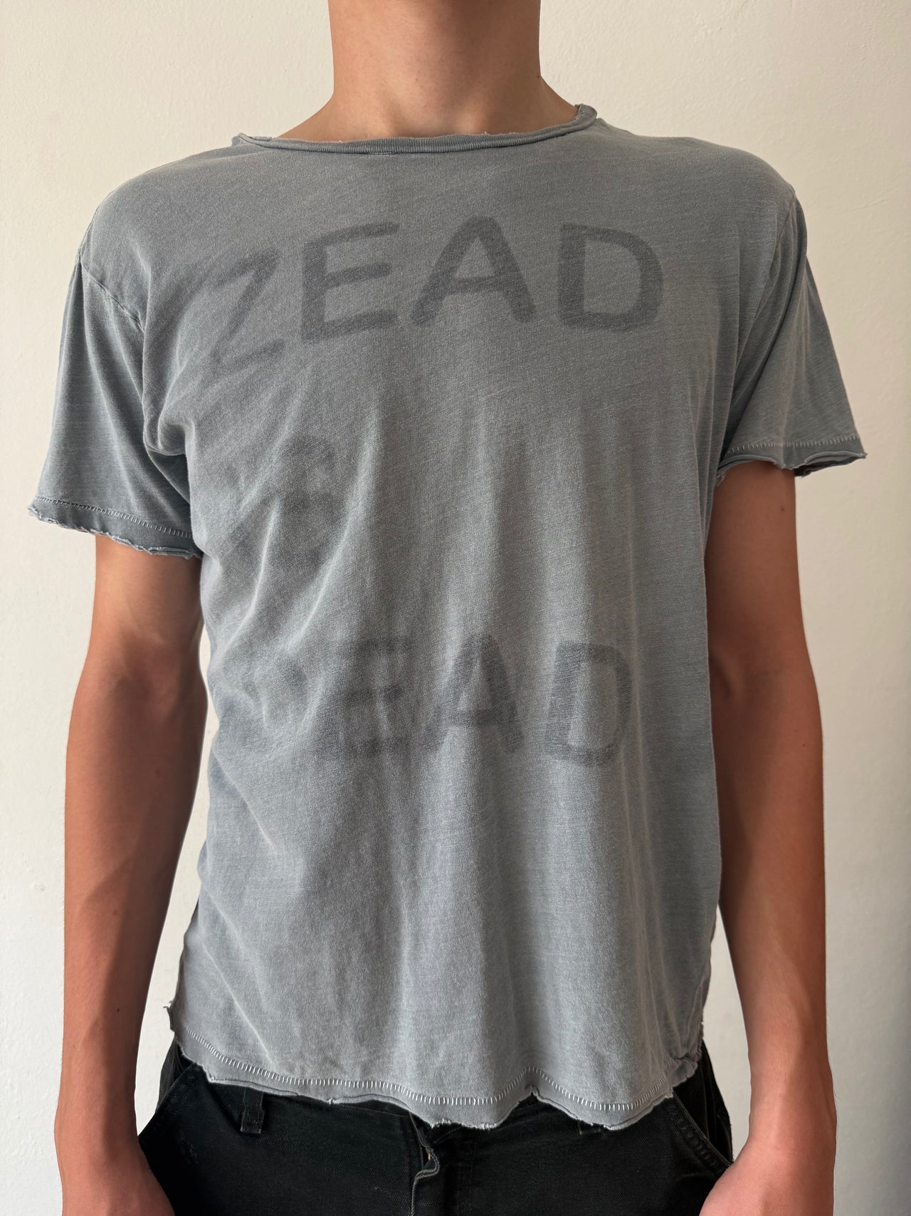2000s Zead Is Dead distressed tee (M)
