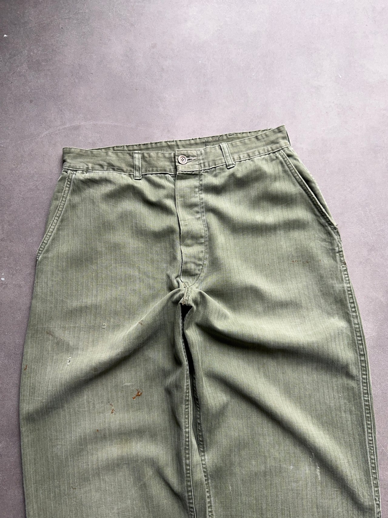 1950s US Navy HBT N-3 Pants (L)