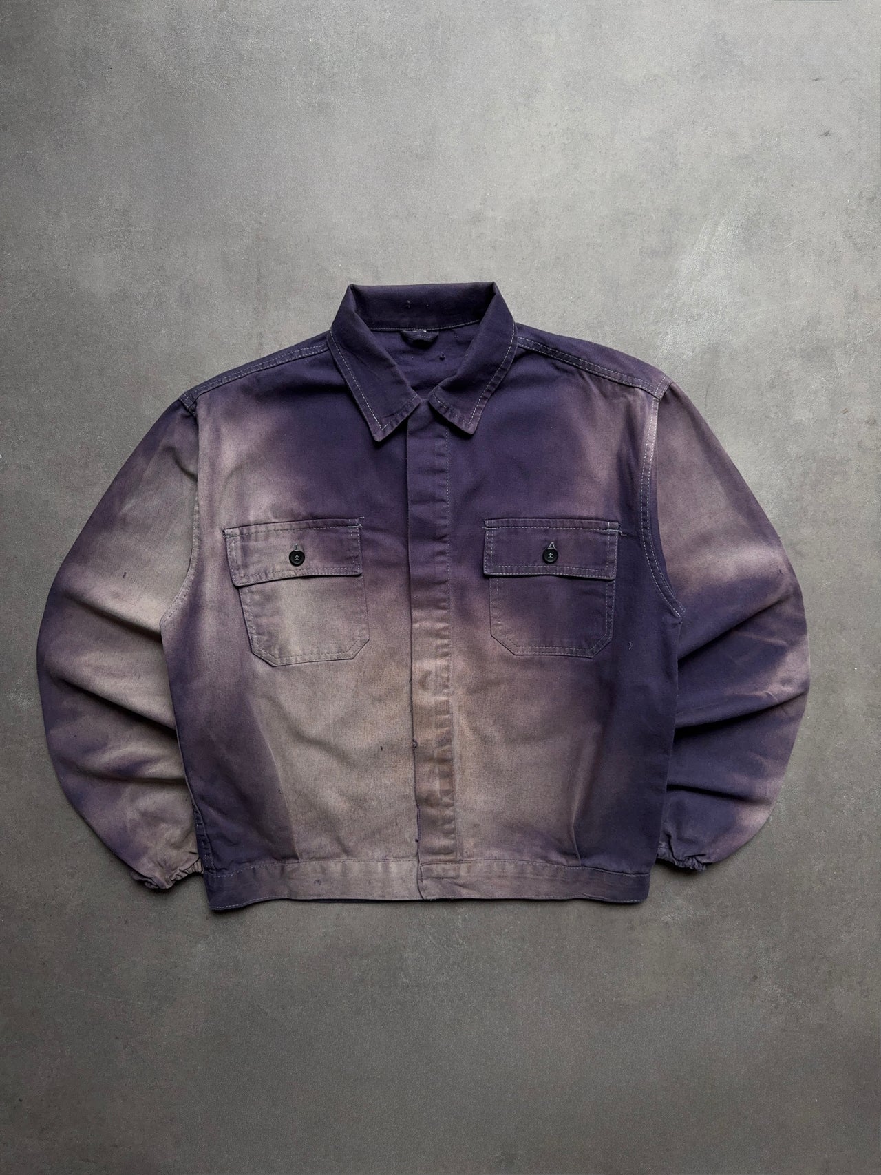1980s Faded French Work Shirt (L)