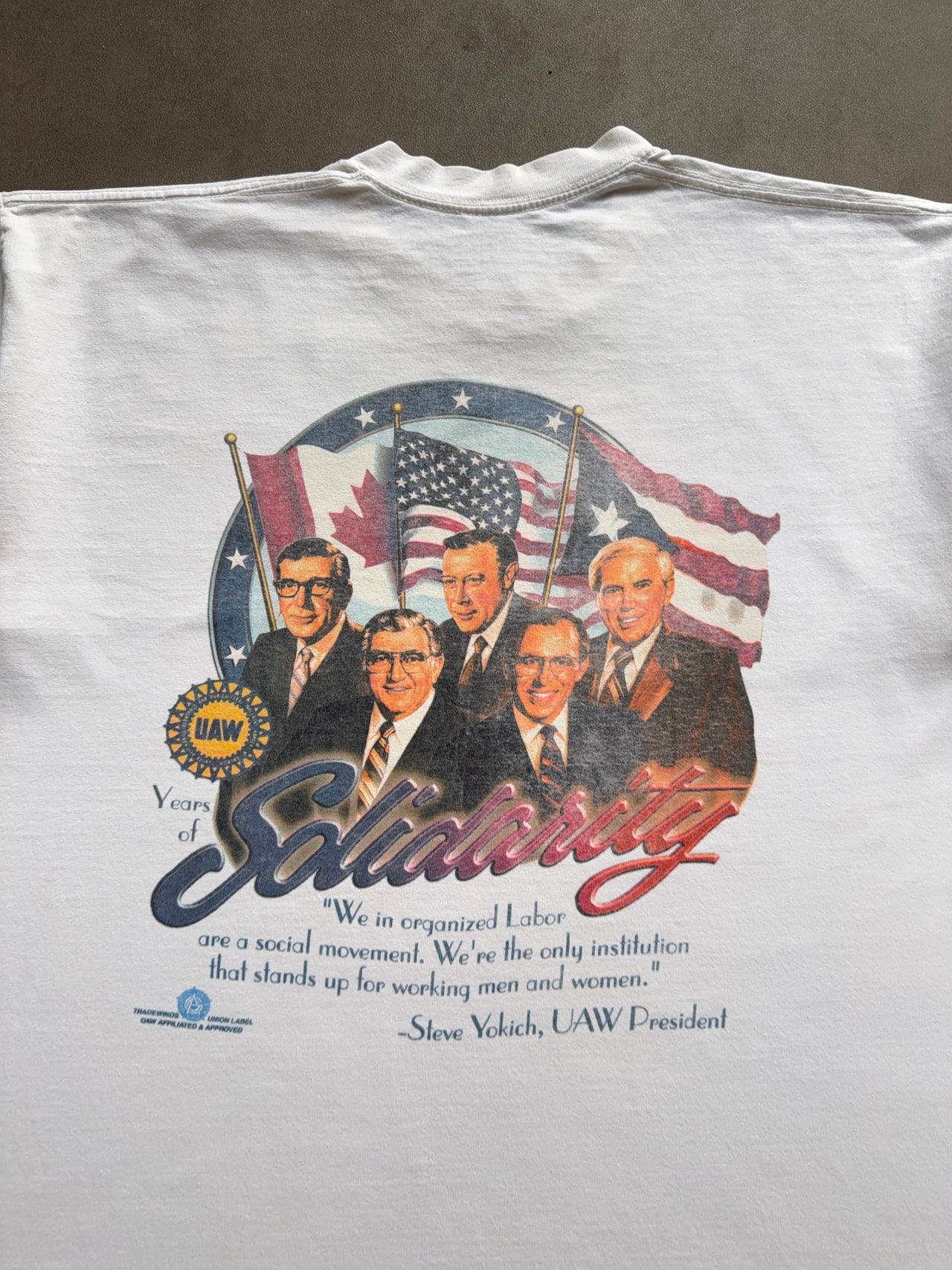 1990s United Auto Workers tee (XL)