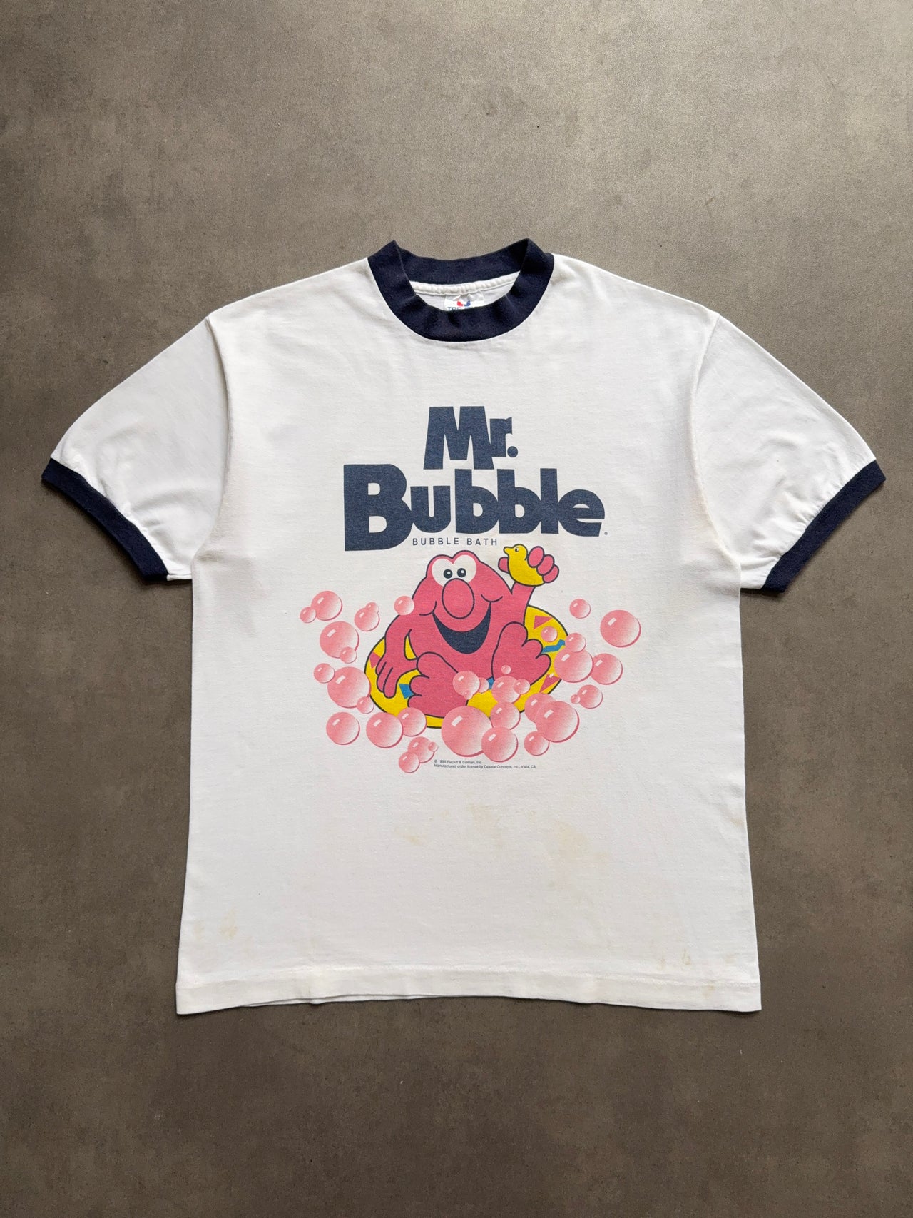 1990s Mr Bubble tee (L)