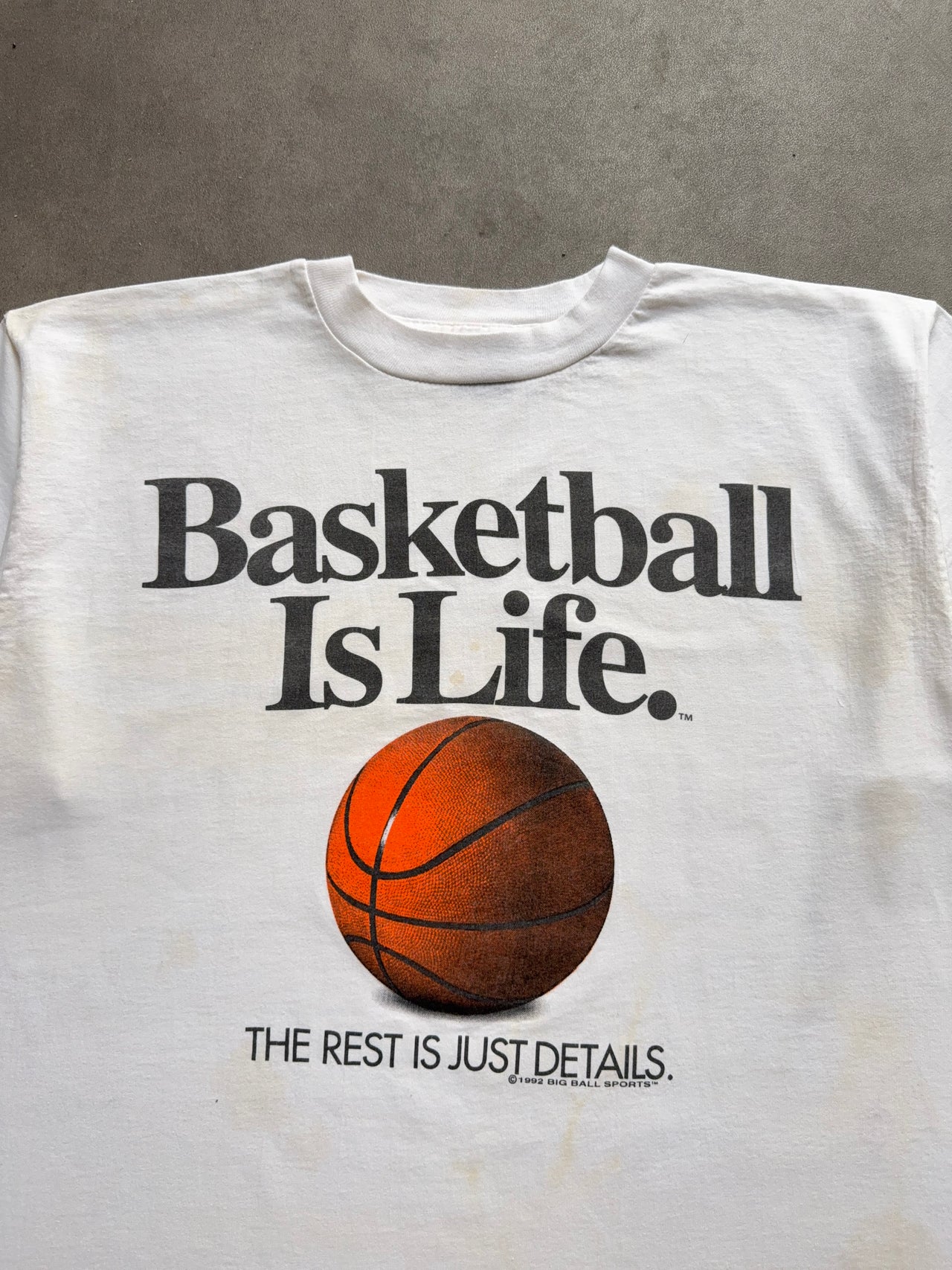 1990s Basketball is Life tee (XL)