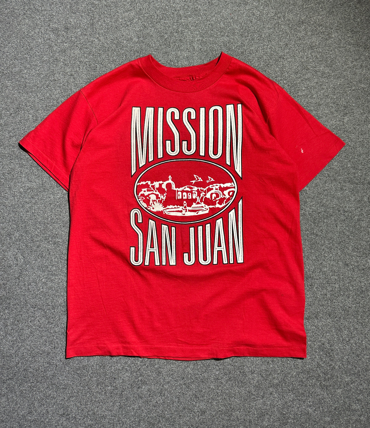 “Mission San Juan” single stitch tee (XL)