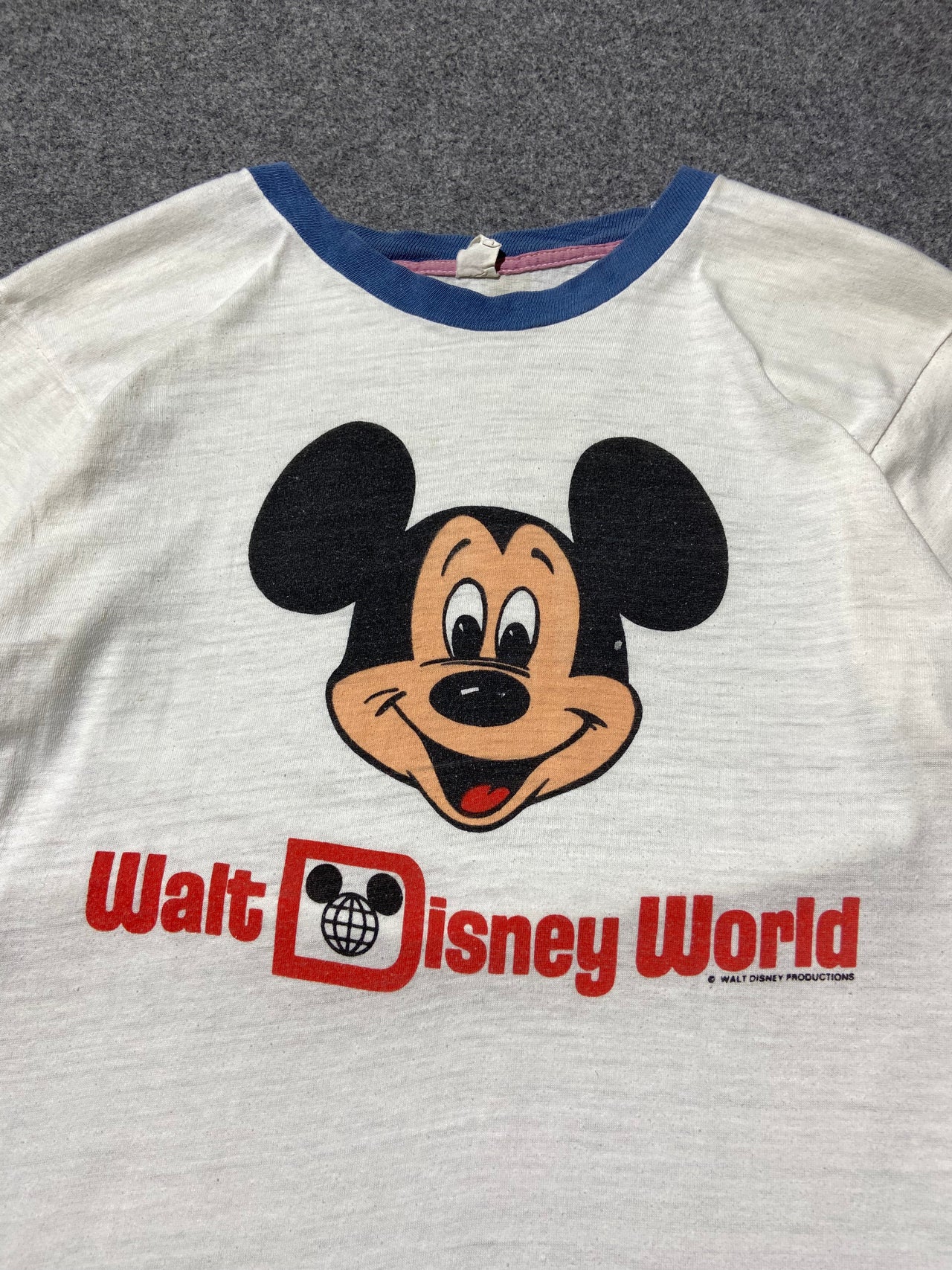 80s Walt Disney World single stitch tee (L)