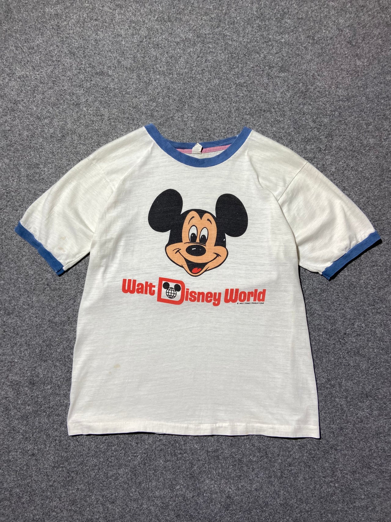 80s Walt Disney World single stitch tee (L)