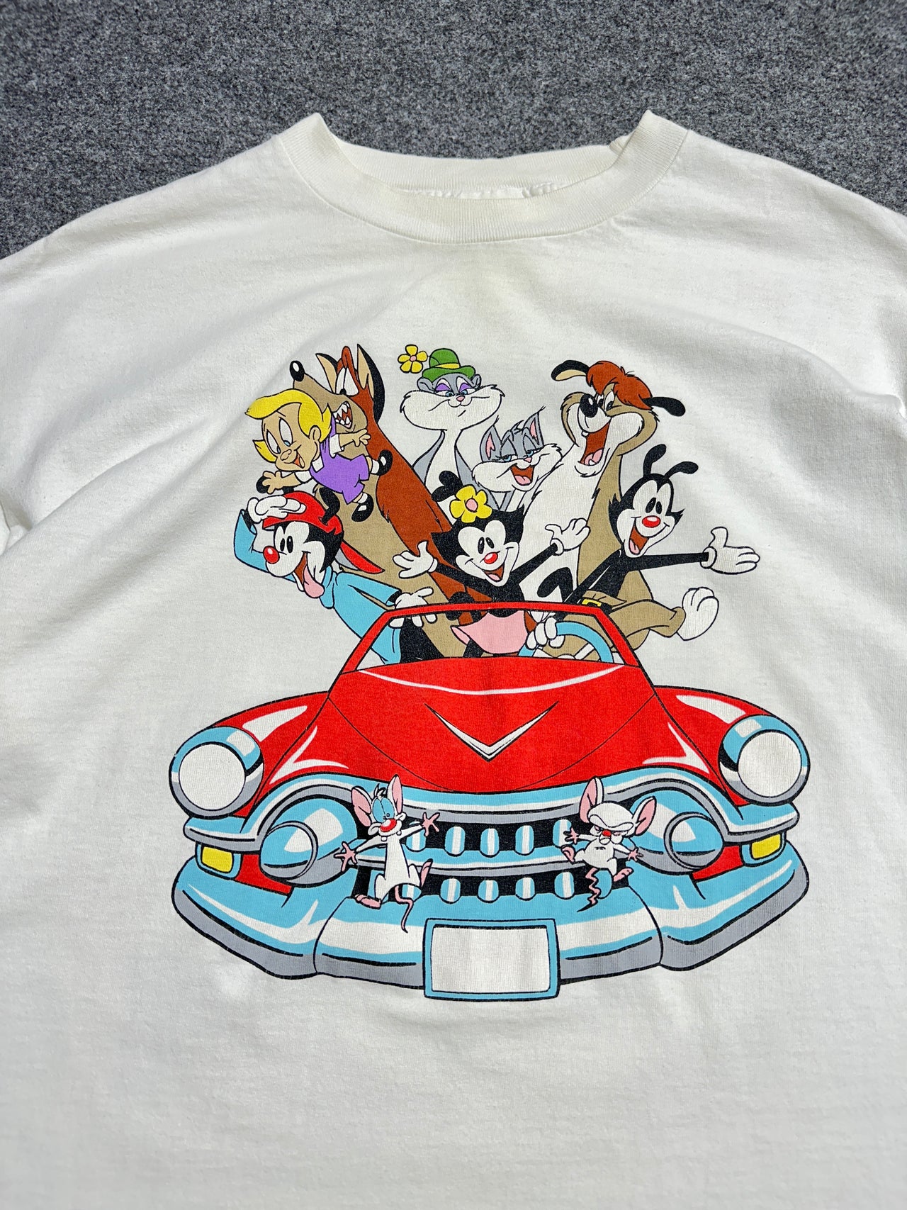 90s Animaniacs single stitch tee (XL)